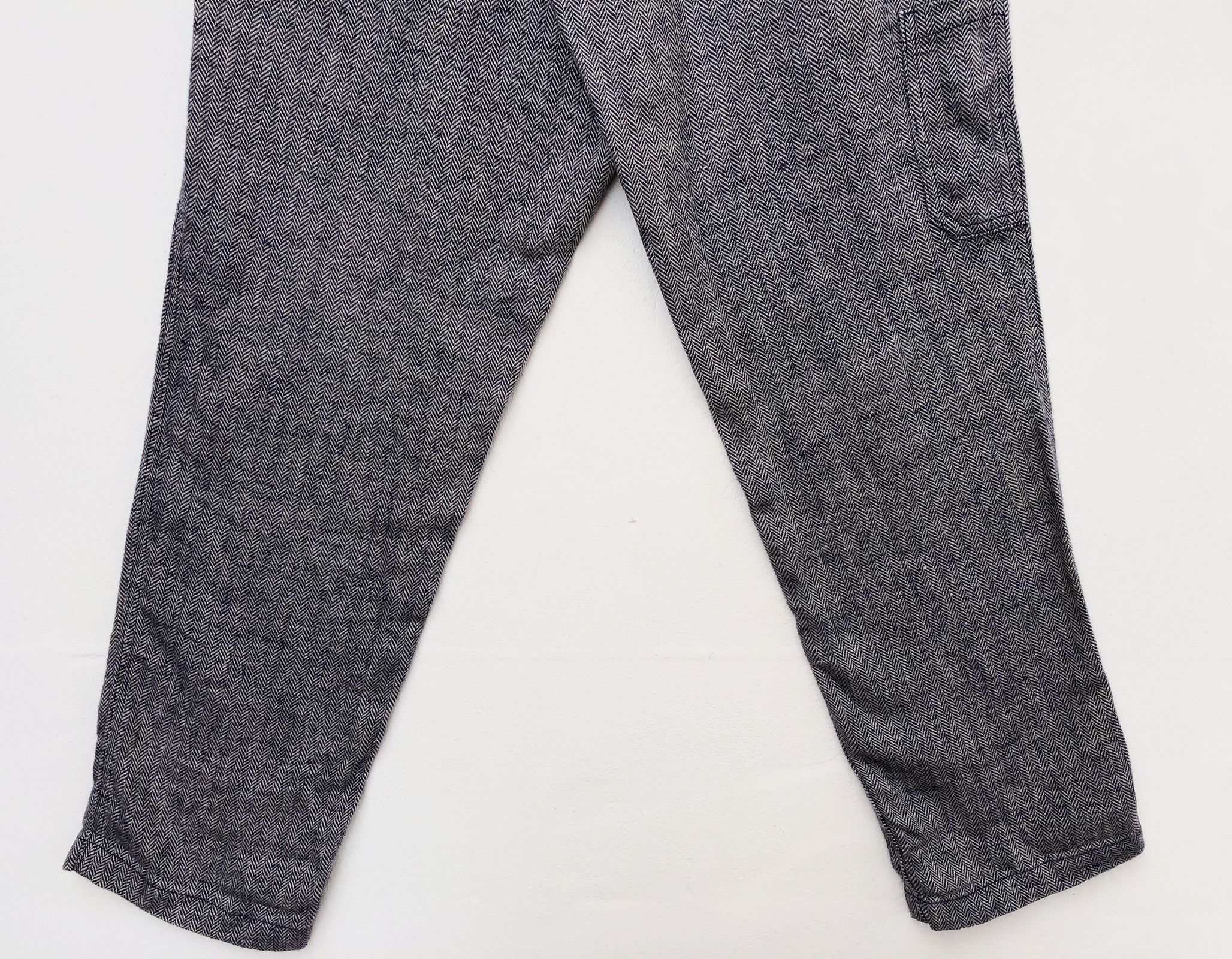 URBAN RESEARCH DOORS Ropa de Trabajo For Urban Research Doors Linen Trousers Size US 30 / EU 46 - 7 Thumbnail