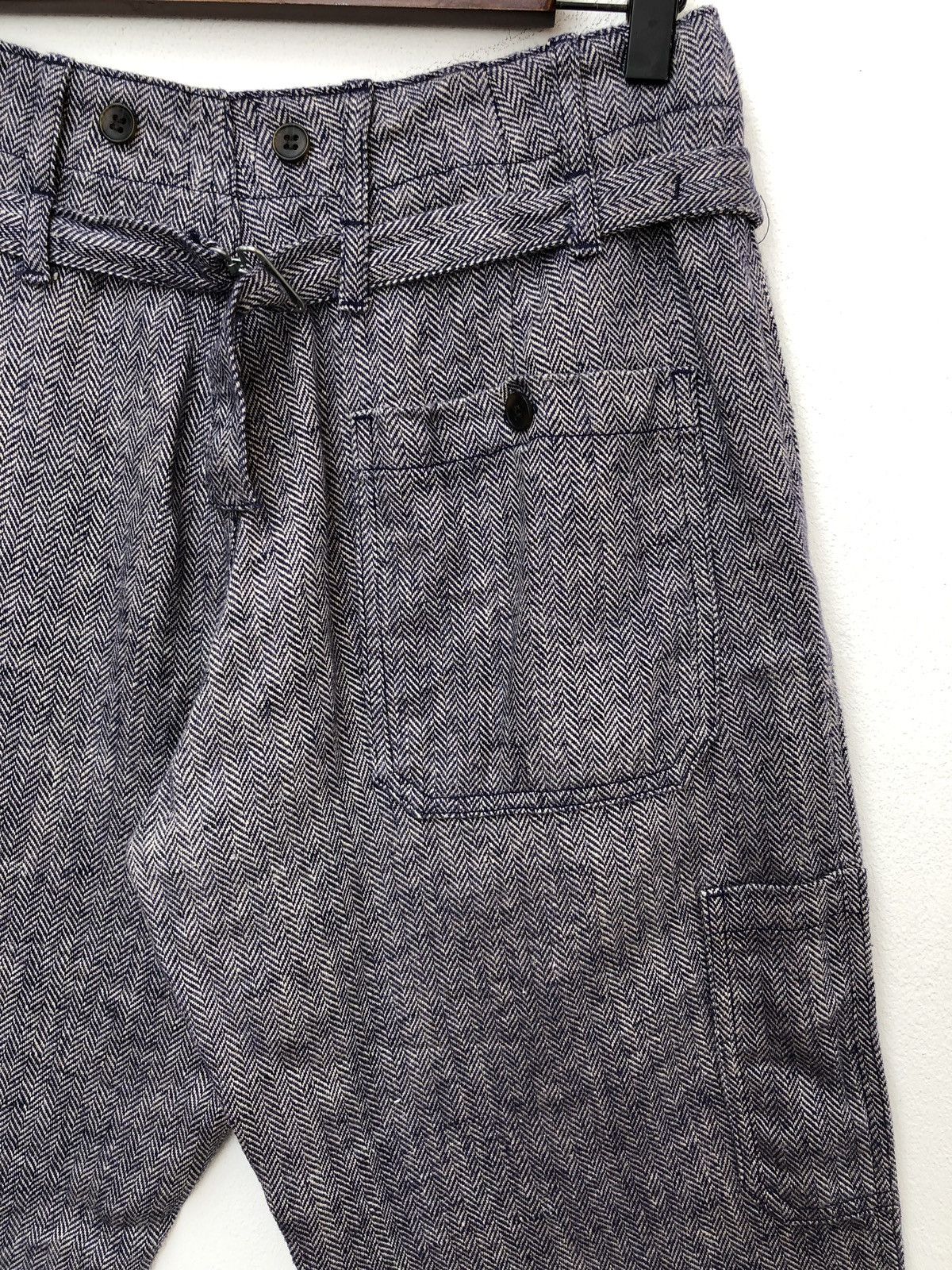 URBAN RESEARCH DOORS Ropa de Trabajo For Urban Research Doors Linen Trousers Size US 30 / EU 46 - 8 Thumbnail