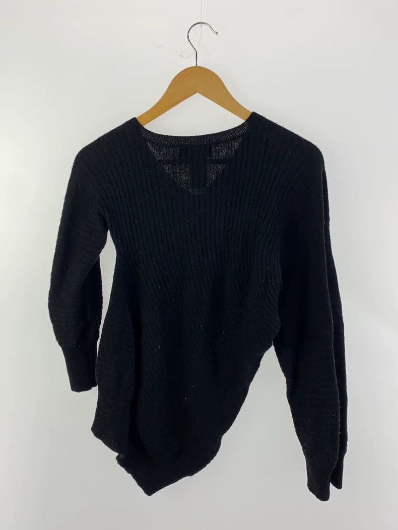 Yohji Yamamoto Yohji Yamamoto V-neck warp knit top | Grailed