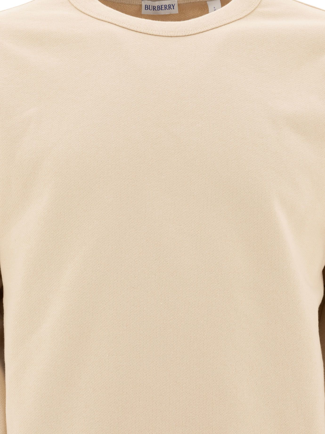 Burberry Crew Neck Sweatshirt With Check Detail Size US XL / EU 56 / 4 - 3 Thumbnail