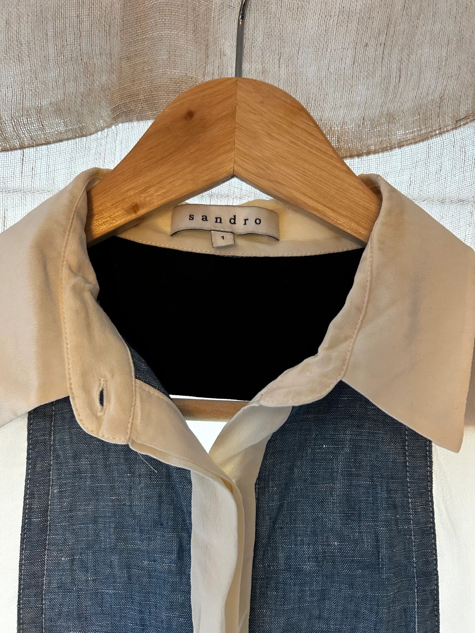 Sandro Sandro Shirt Size XS / US 0-2 / IT 36-38 - 2 Thumbnail