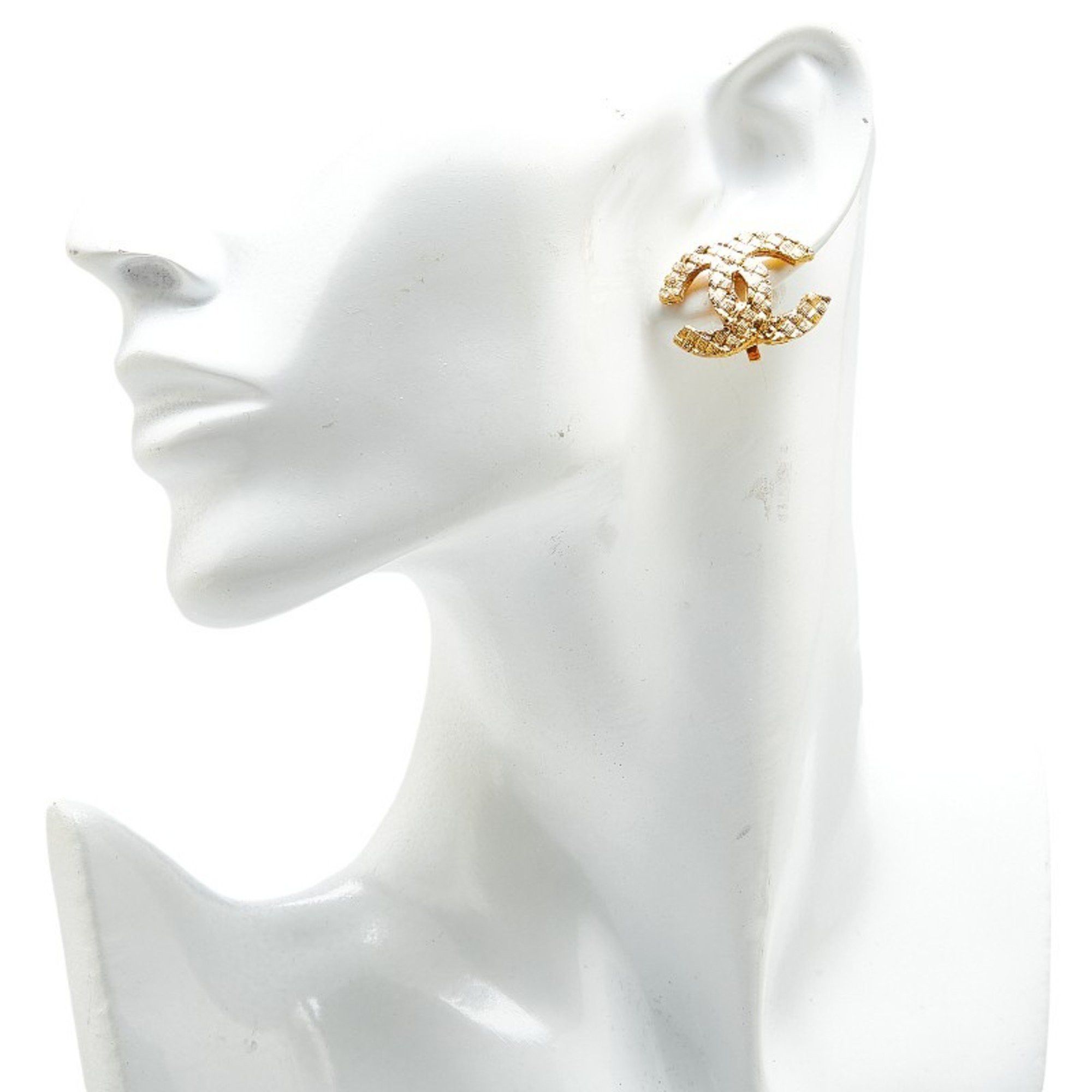 Chanel Chanel Coco Mark earring Size ONE SIZE - 4 Thumbnail