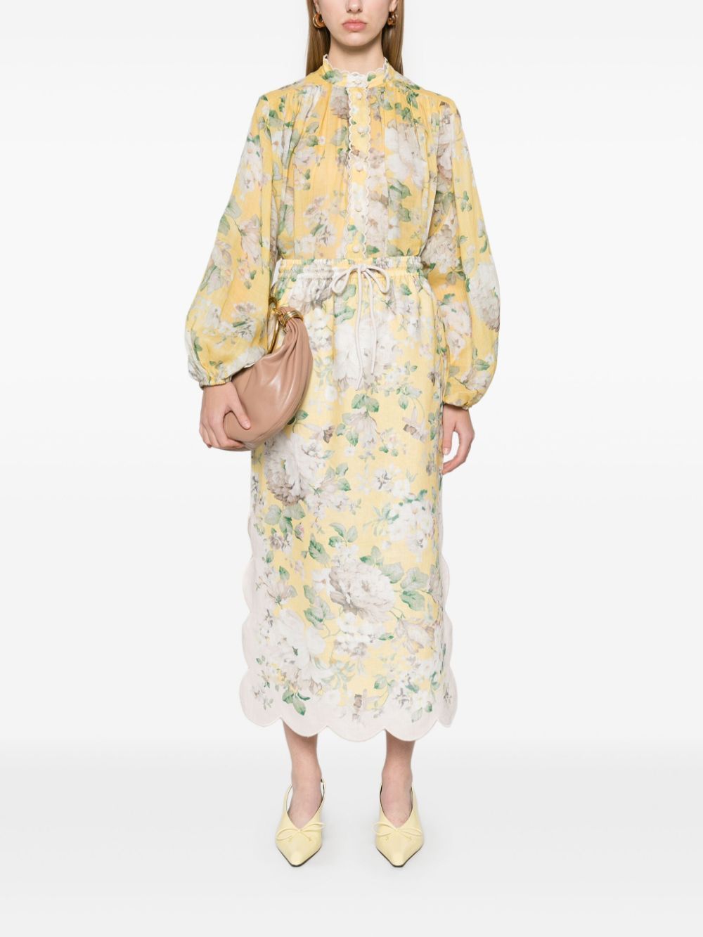 Zimmermann ACACIA PRINTED BLOUSE Size M / US 6-8 / IT 42-44 - 5 Thumbnail