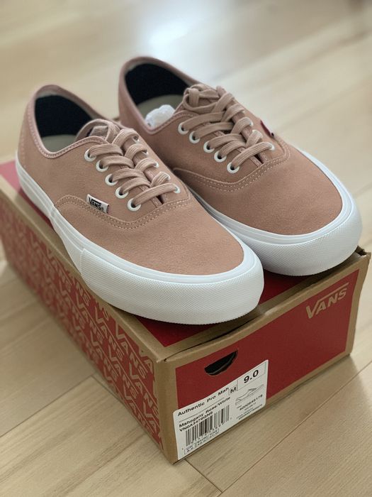 Vans mahogany rose authentic on sale pro