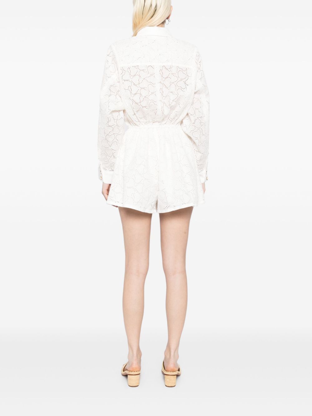Zimmermann CRUSH LINEN PLAYSUIT Size L / US 10 / IT 46 - 2 Thumbnail