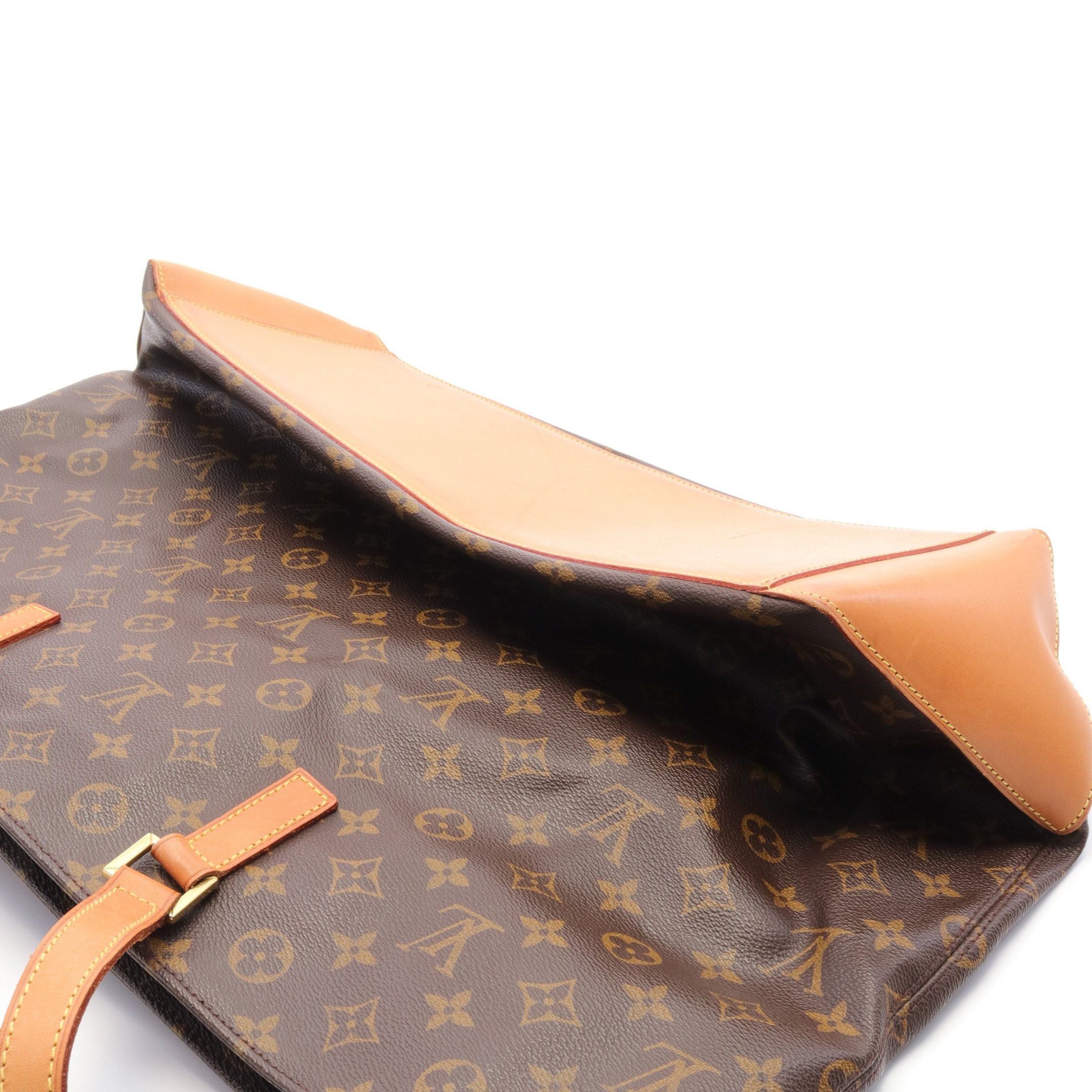 Louis Vuitton Louis Vuitton Cabas Alto Monogram Shoulder Bag Tote Leather Brown Size ONE SIZE - 10 Thumbnail