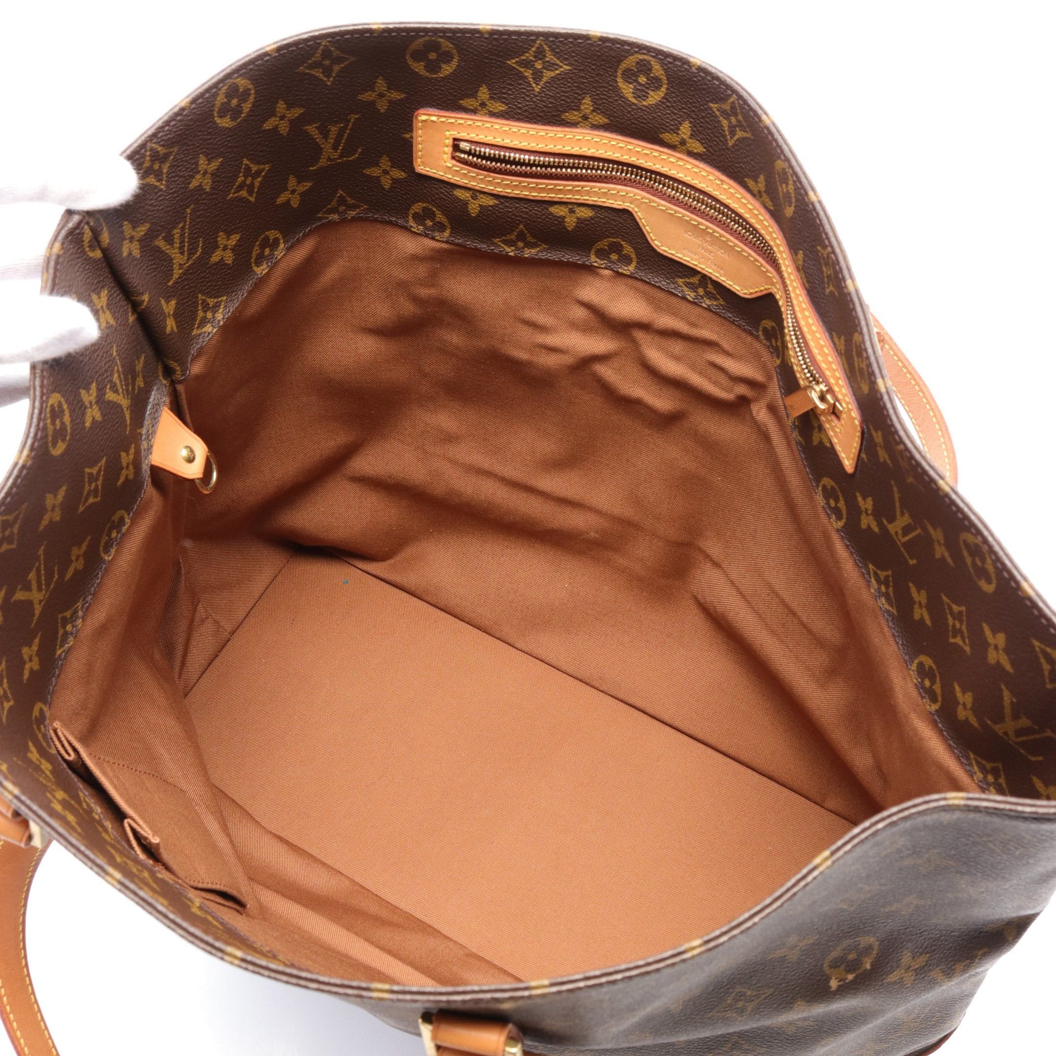 Louis Vuitton Louis Vuitton Cabas Alto Monogram Shoulder Bag Tote Leather Brown Size ONE SIZE - 3 Thumbnail