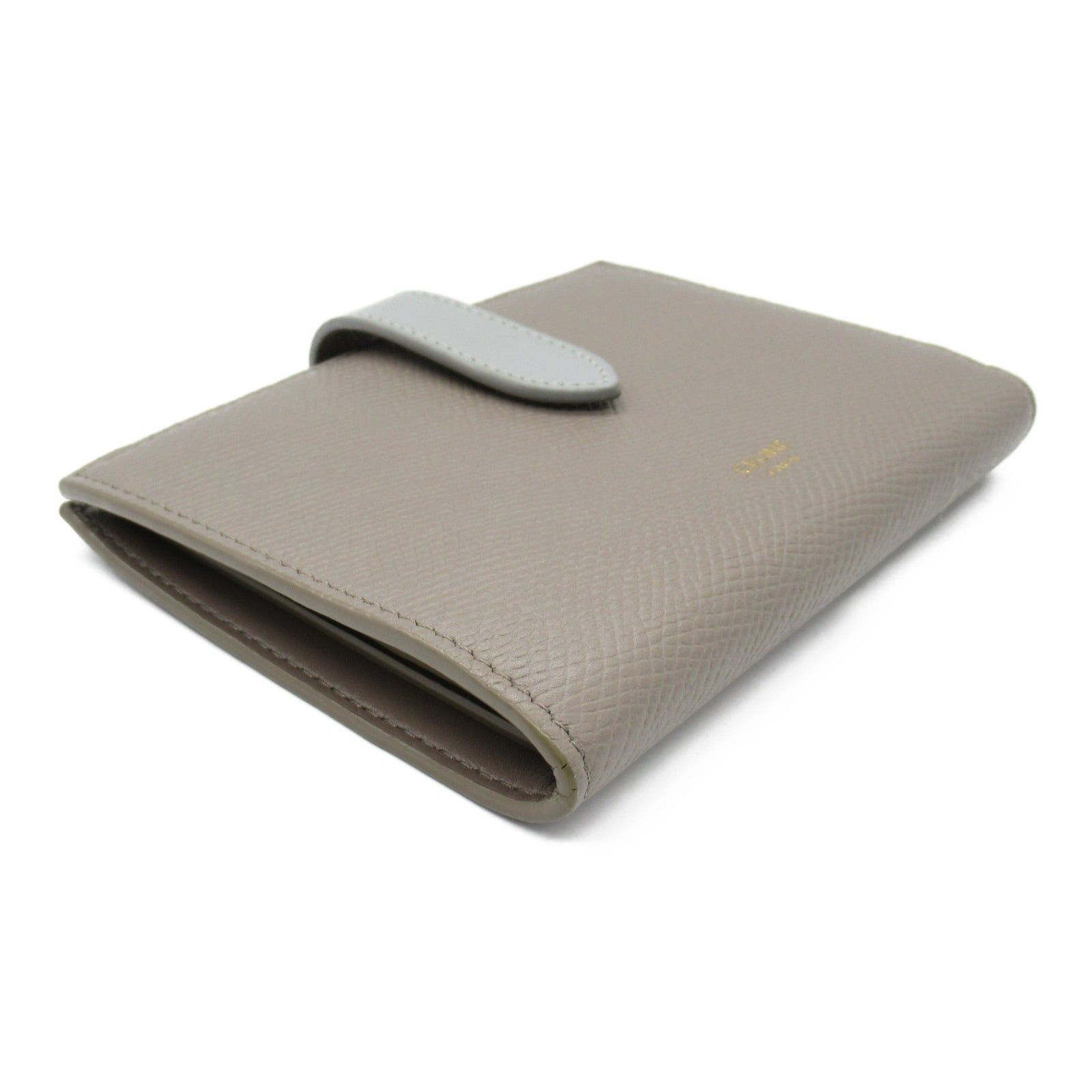 Celine Celine Bi-Fold Wallet Leather Gray Size ONE SIZE - 3 Thumbnail