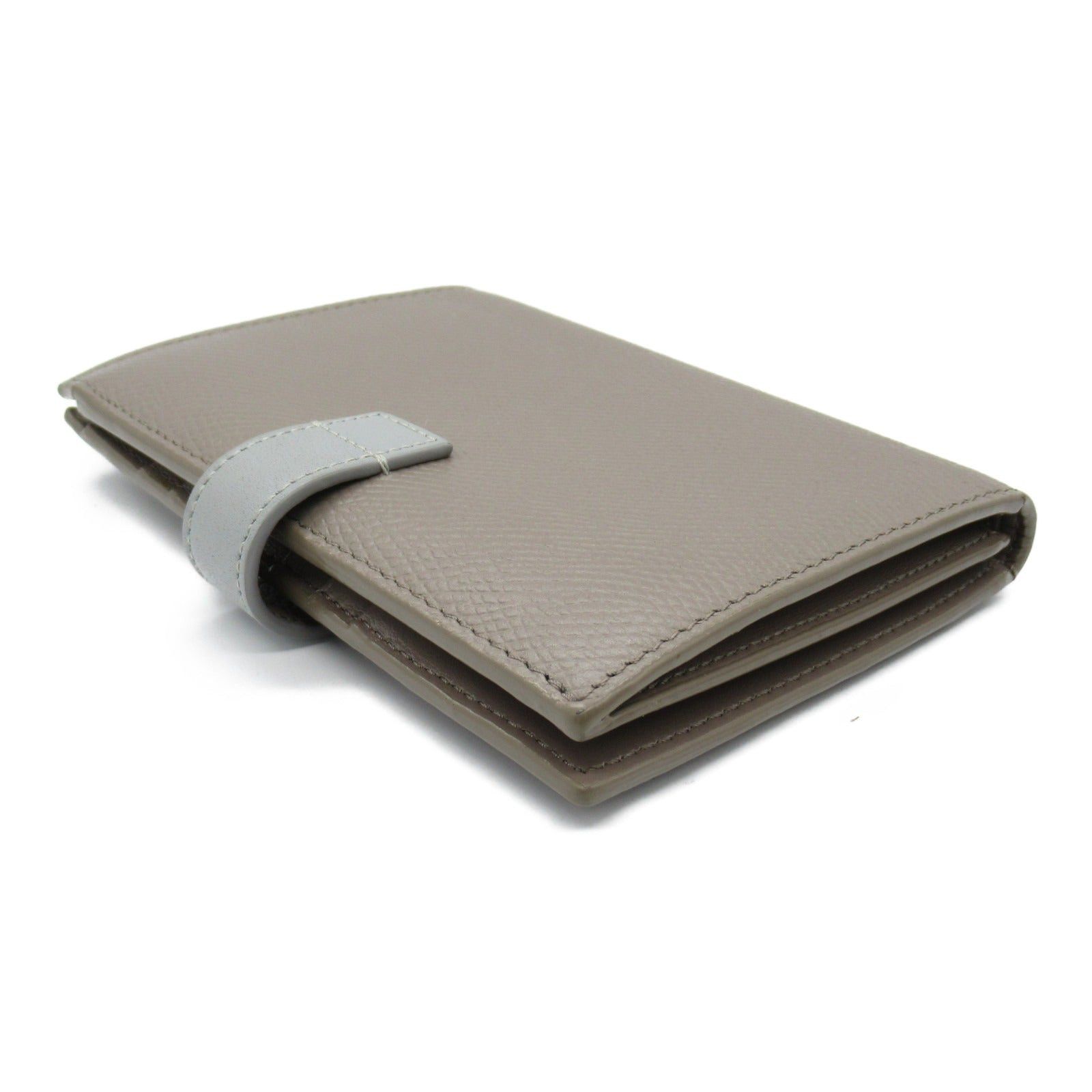 Celine Celine Bi-Fold Wallet Leather Gray Size ONE SIZE - 4 Thumbnail