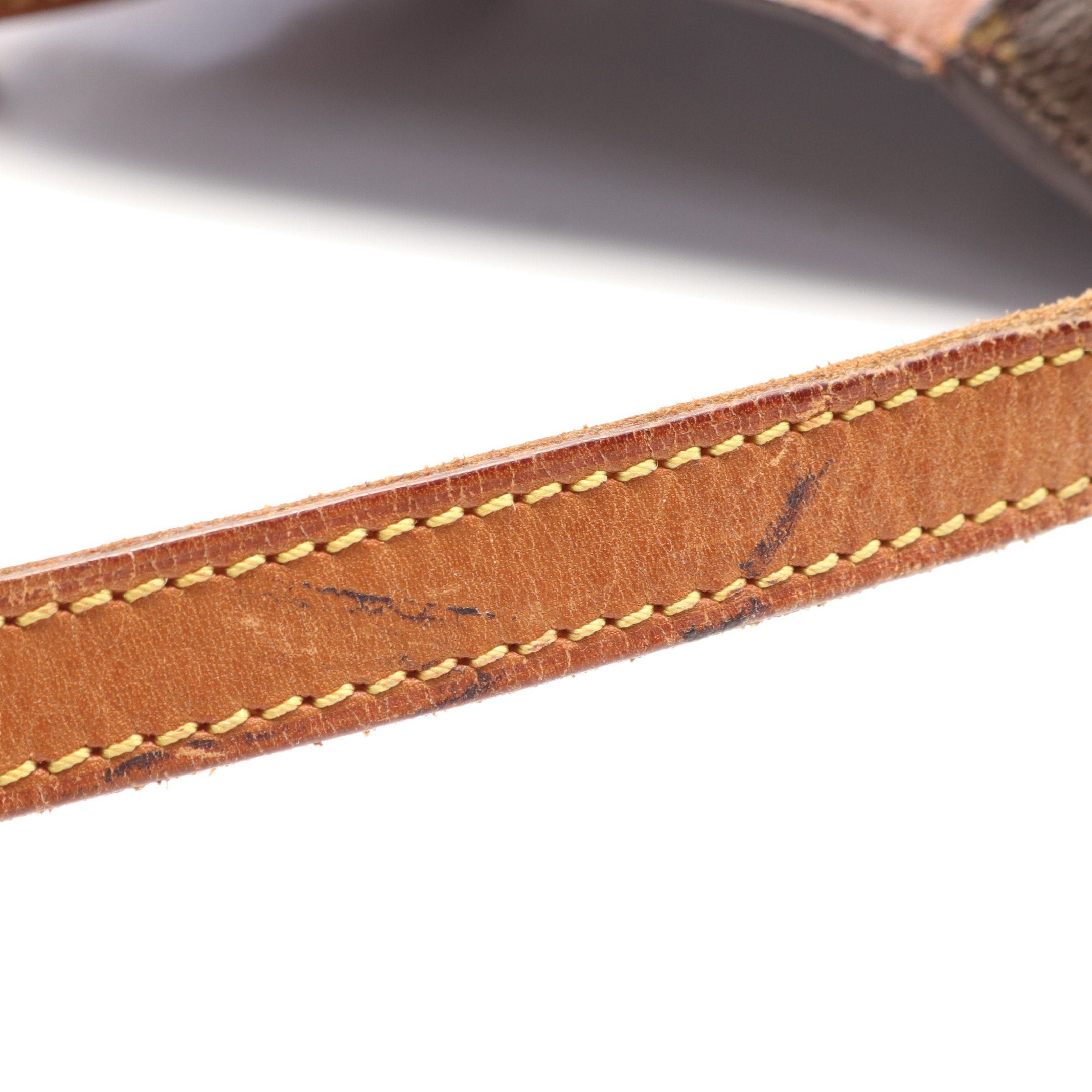 Louis Vuitton Louis Vuitton Sun Crew Mm Monogram Shoulder Bag Leather Brown Size ONE SIZE - 10 Thumbnail