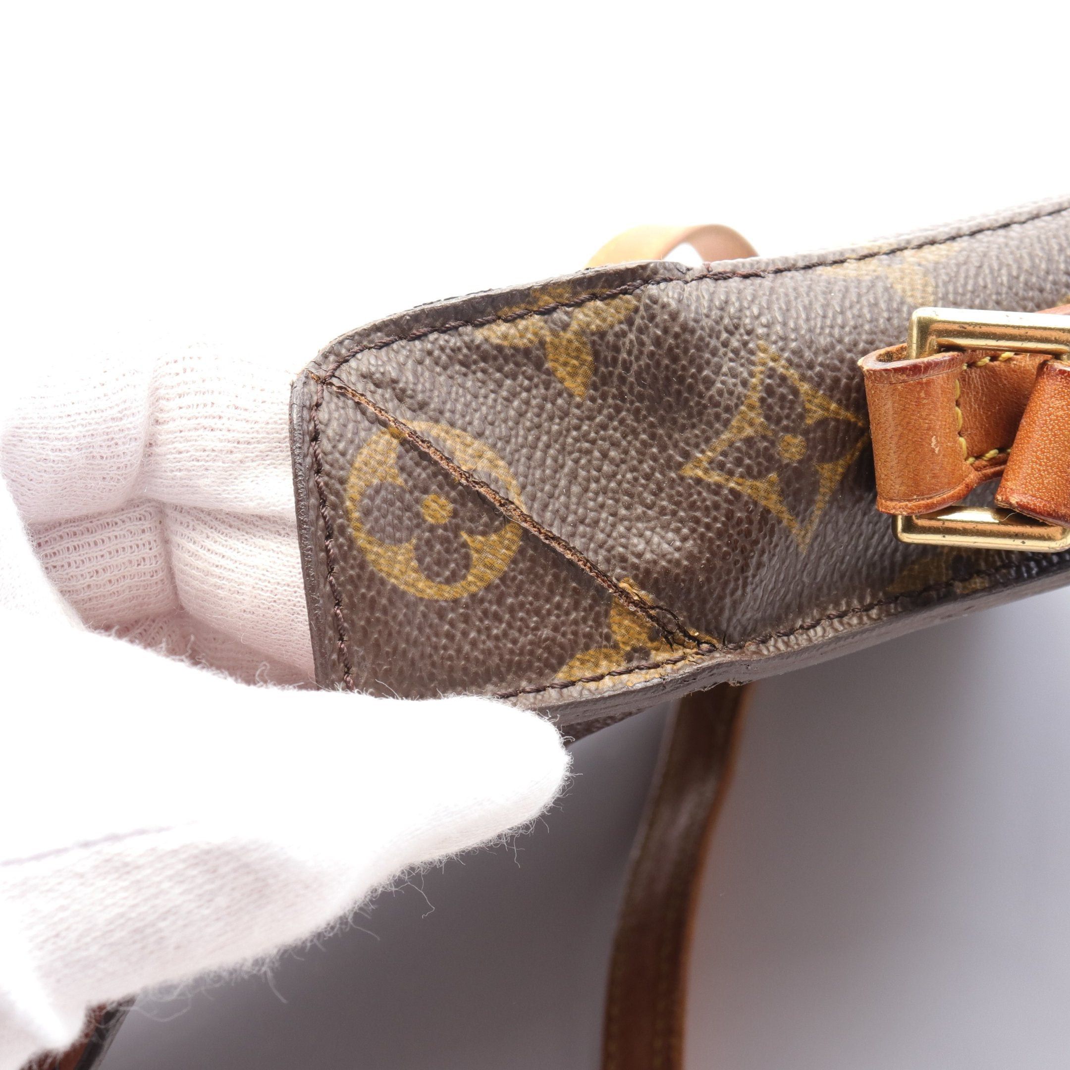 Louis Vuitton Louis Vuitton Sun Crew Mm Monogram Shoulder Bag Leather Brown Size ONE SIZE - 6 Thumbnail