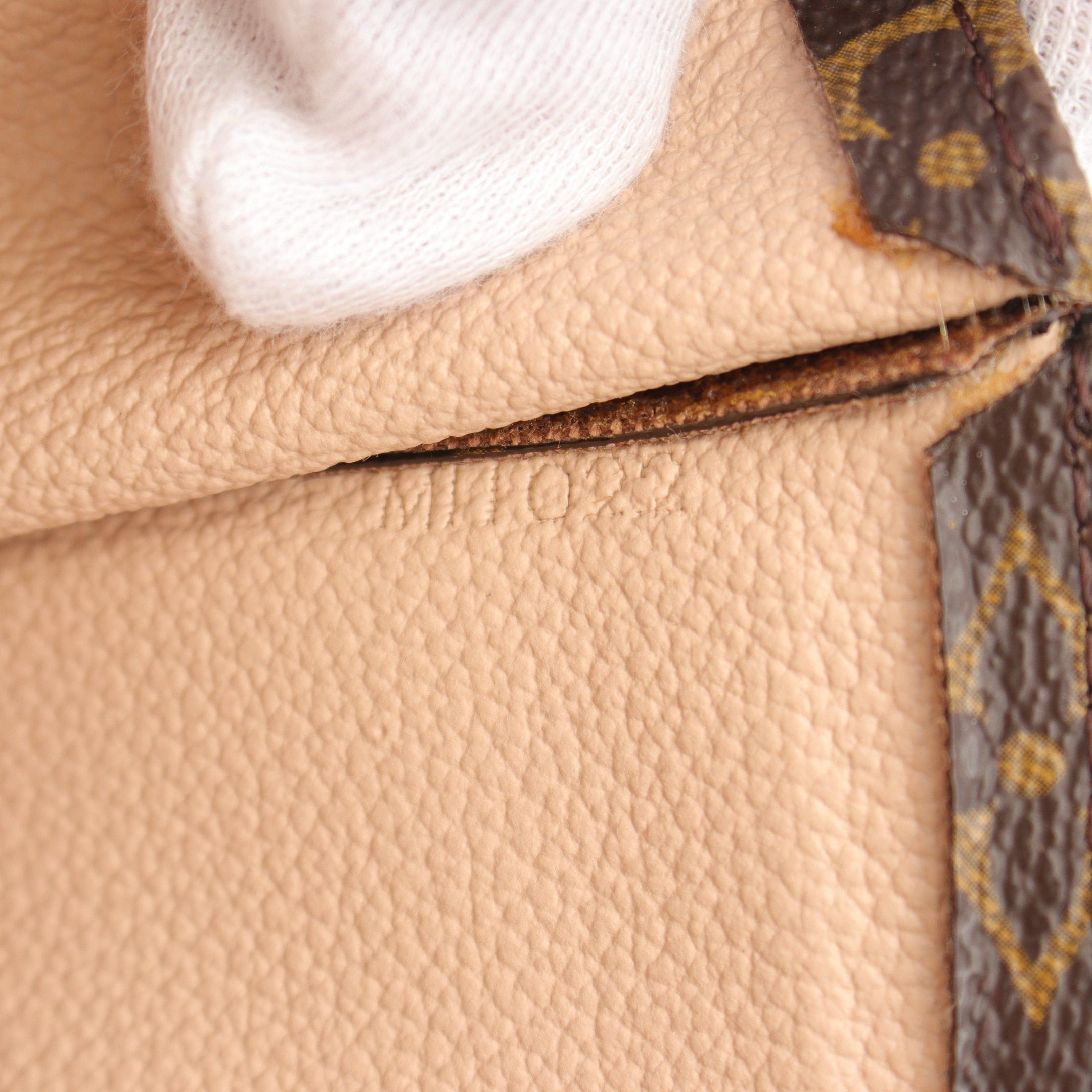 Louis Vuitton Louis Vuitton Sac Plat Monogram Handbag Tote Bag Leather Brown Size ONE SIZE - 5 Thumbnail