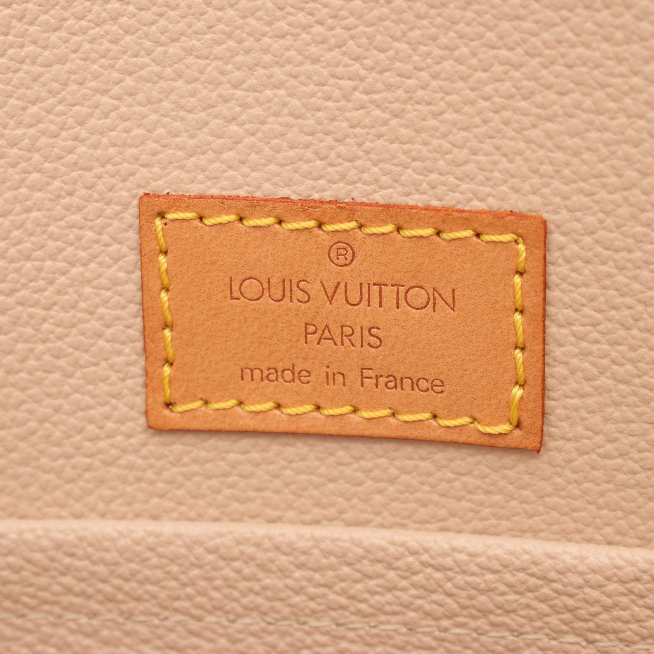 Louis Vuitton Louis Vuitton Sac Plat Monogram Handbag Tote Bag Leather Brown Size ONE SIZE - 4 Thumbnail