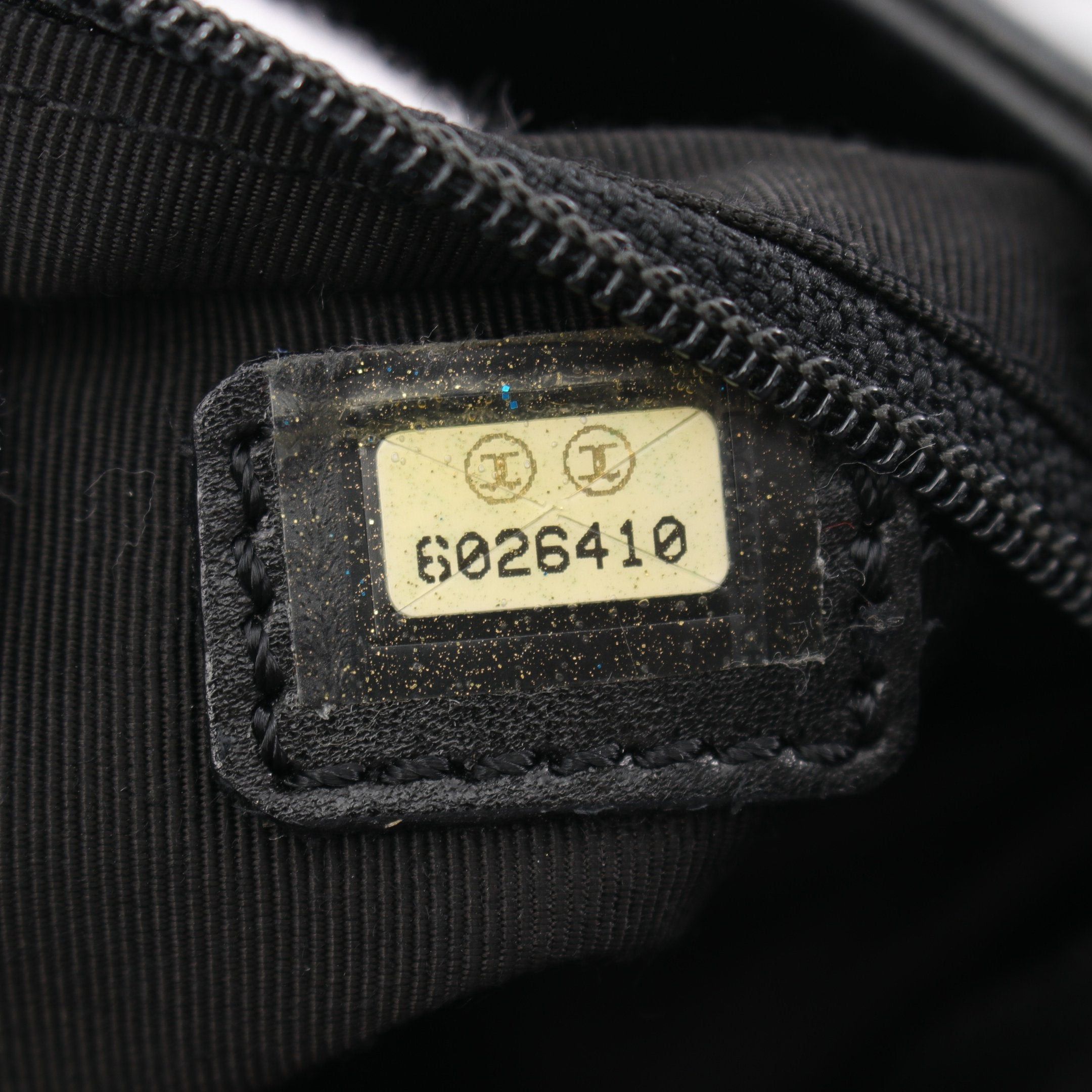Chanel Chanel Coco Mark Shoulder Bag Tote Embossing Leather Black Gold Hardware Size ONE SIZE - 5 Thumbnail