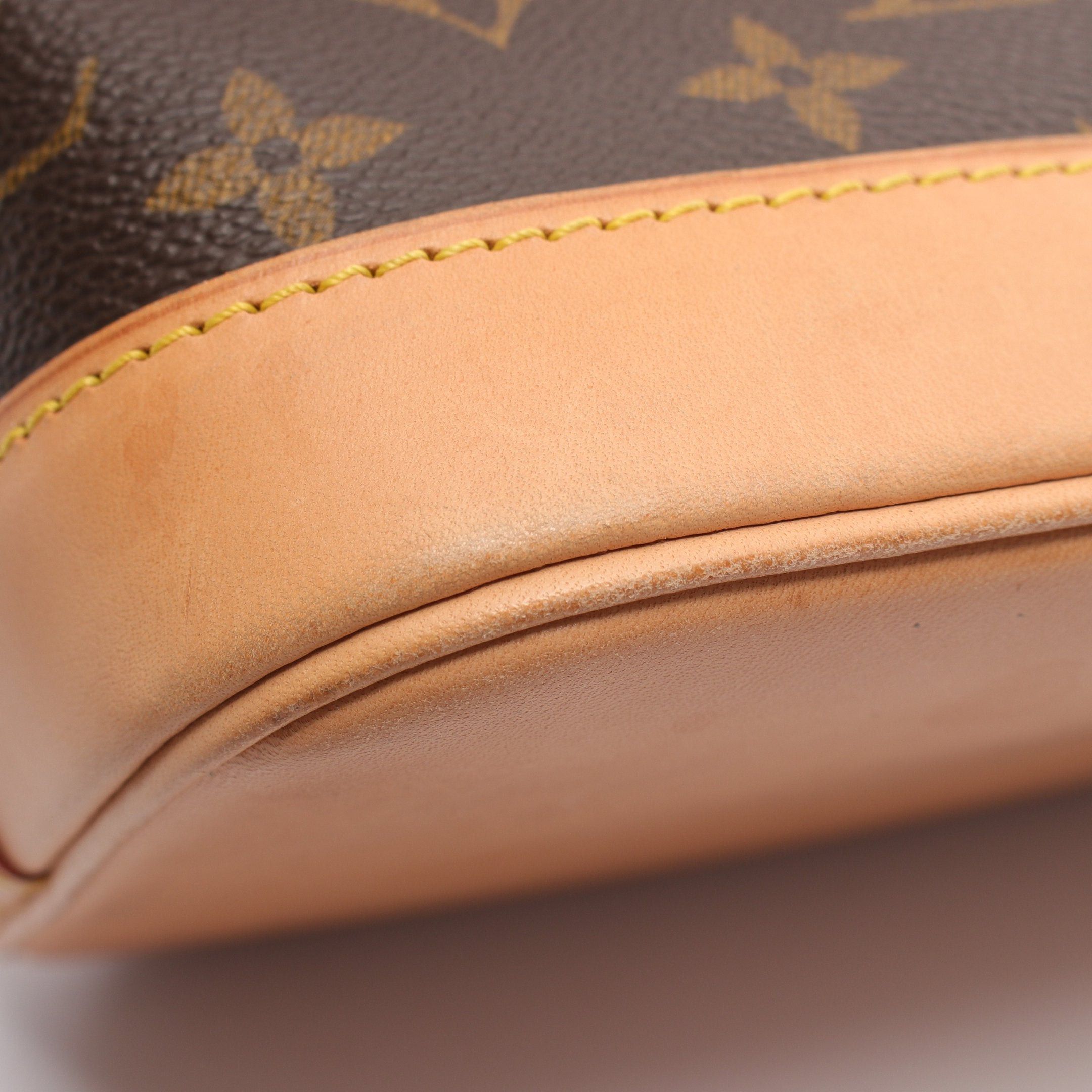 Louis Vuitton Louis Vuitton Alma Pm Monogram Handbag Leather Brown Size ONE SIZE - 7 Thumbnail