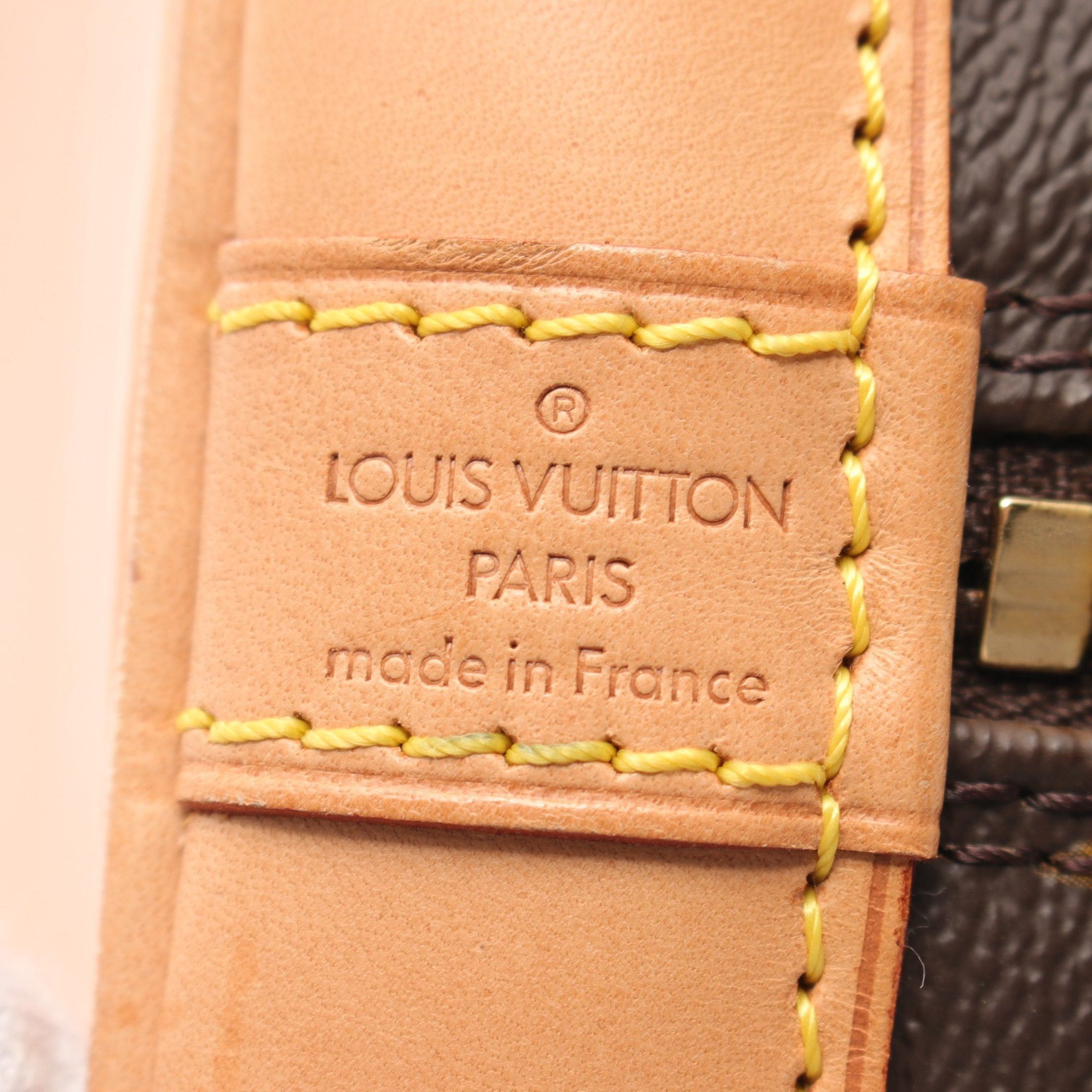 Louis Vuitton Louis Vuitton Alma Pm Monogram Handbag Leather Brown Size ONE SIZE - 4 Thumbnail