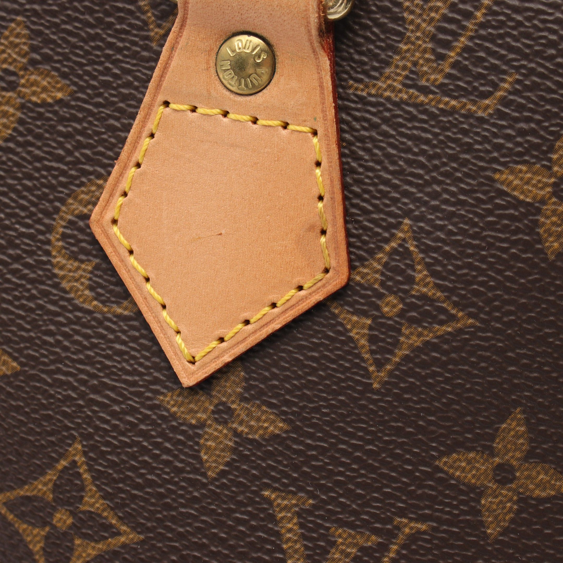Louis Vuitton Louis Vuitton Alma Pm Monogram Handbag Leather Brown Size ONE SIZE - 11 Thumbnail