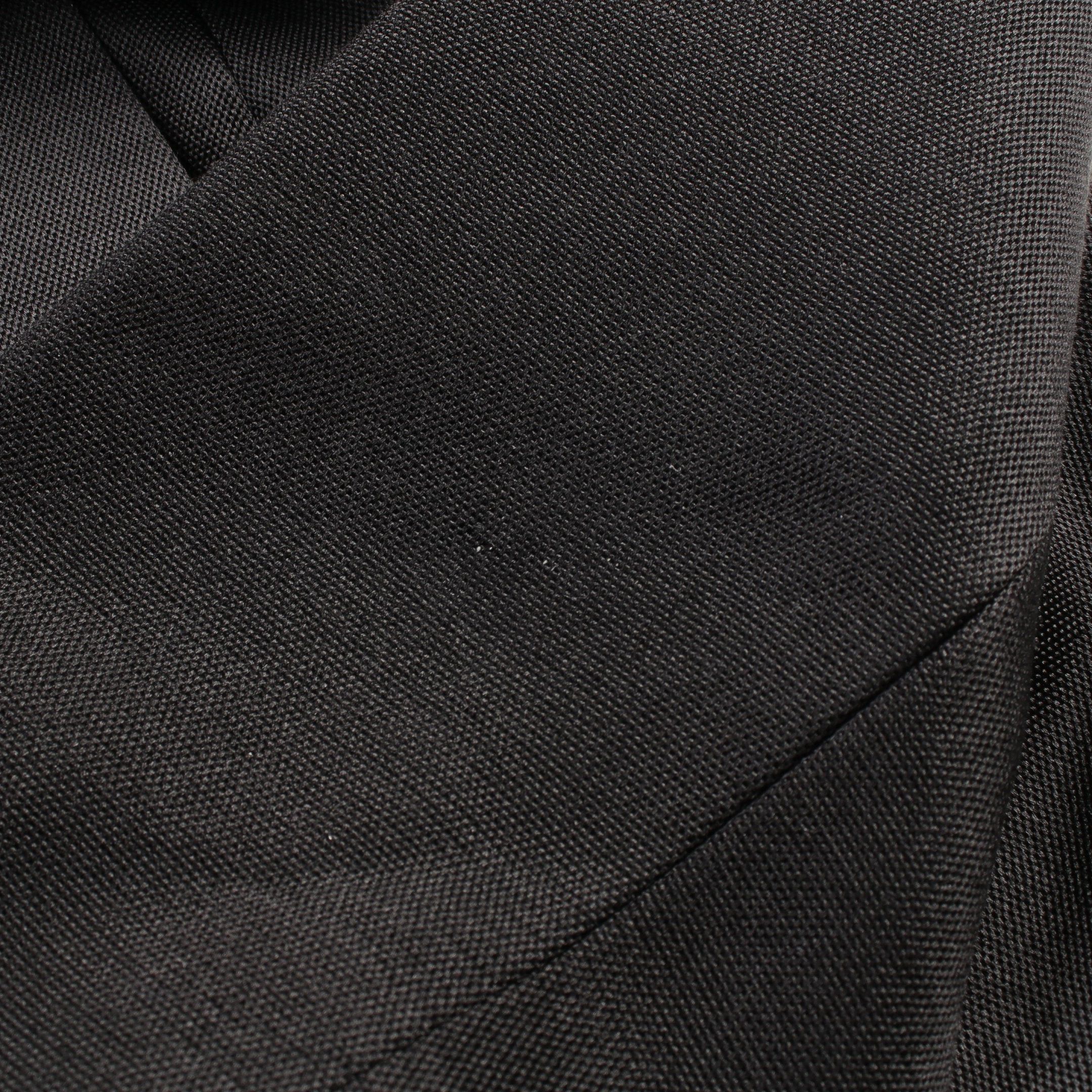 Dior Dior Coat Cotton Silk Black Double Breasted Ribbon Size ONE SIZE - 9 Thumbnail