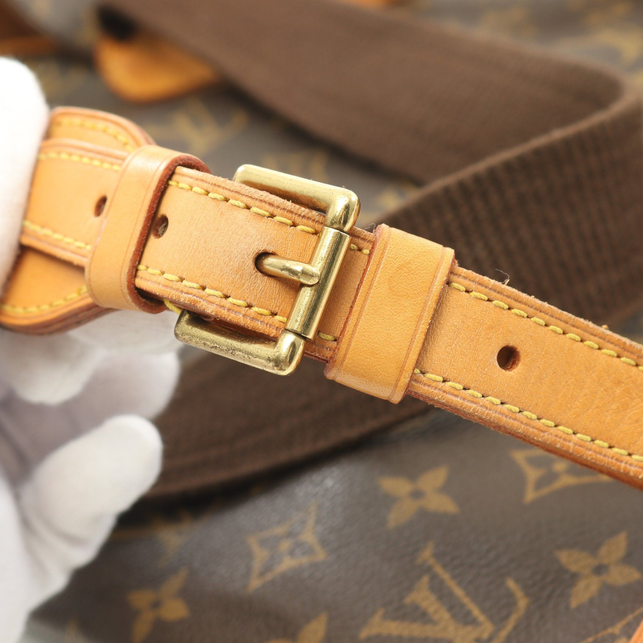 Louis Vuitton Louis Vuitton Montsouris Gm Monogram Backpack Rucksack Leather Brown Size ONE SIZE - 10 Thumbnail