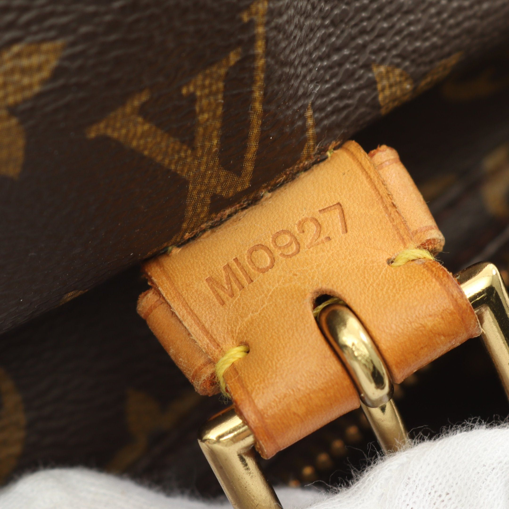 Louis Vuitton Louis Vuitton Montsouris Gm Monogram Backpack Rucksack Leather Brown Size ONE SIZE - 5 Thumbnail