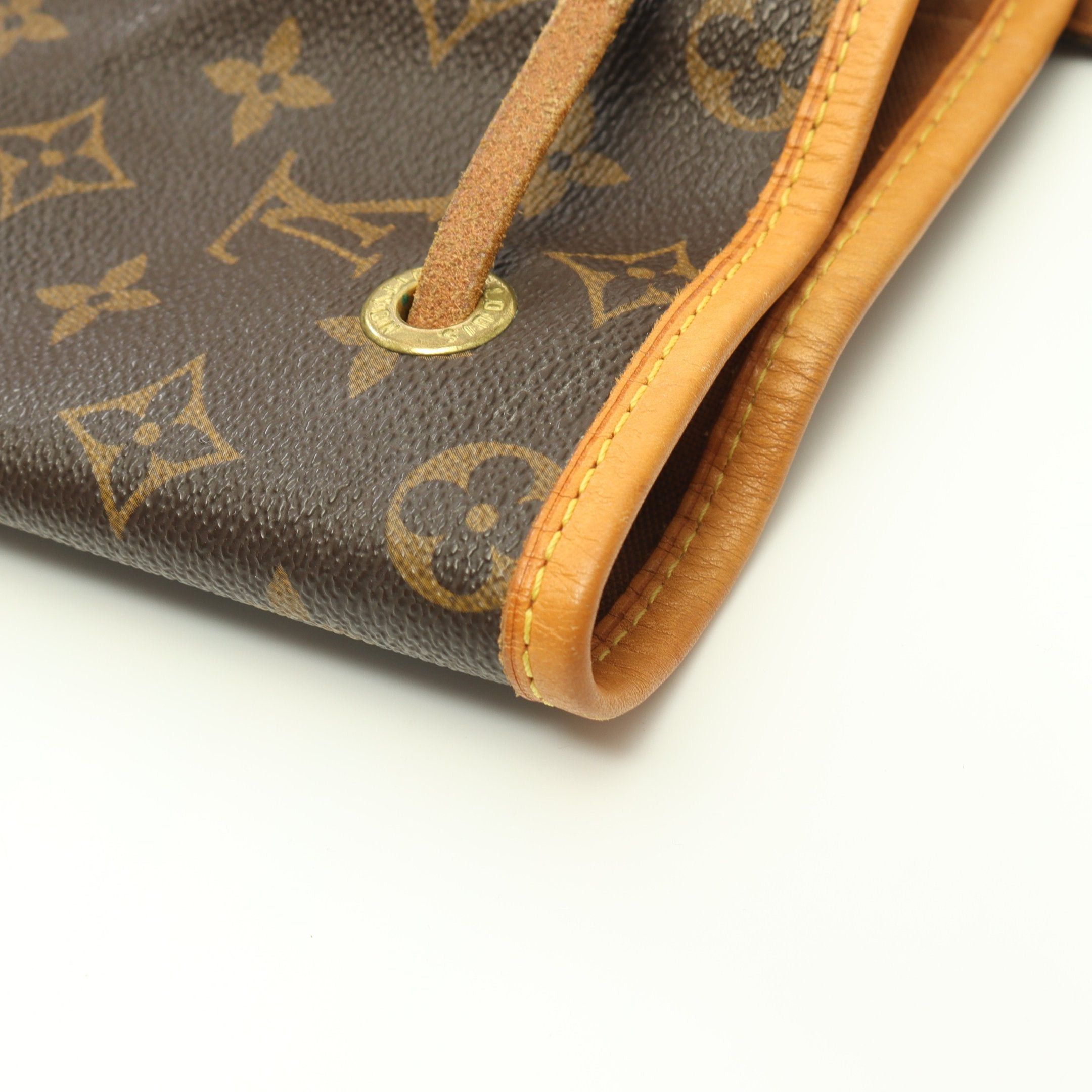 Louis Vuitton Louis Vuitton Montsouris Gm Monogram Backpack Rucksack Leather Brown Size ONE SIZE - 8 Thumbnail