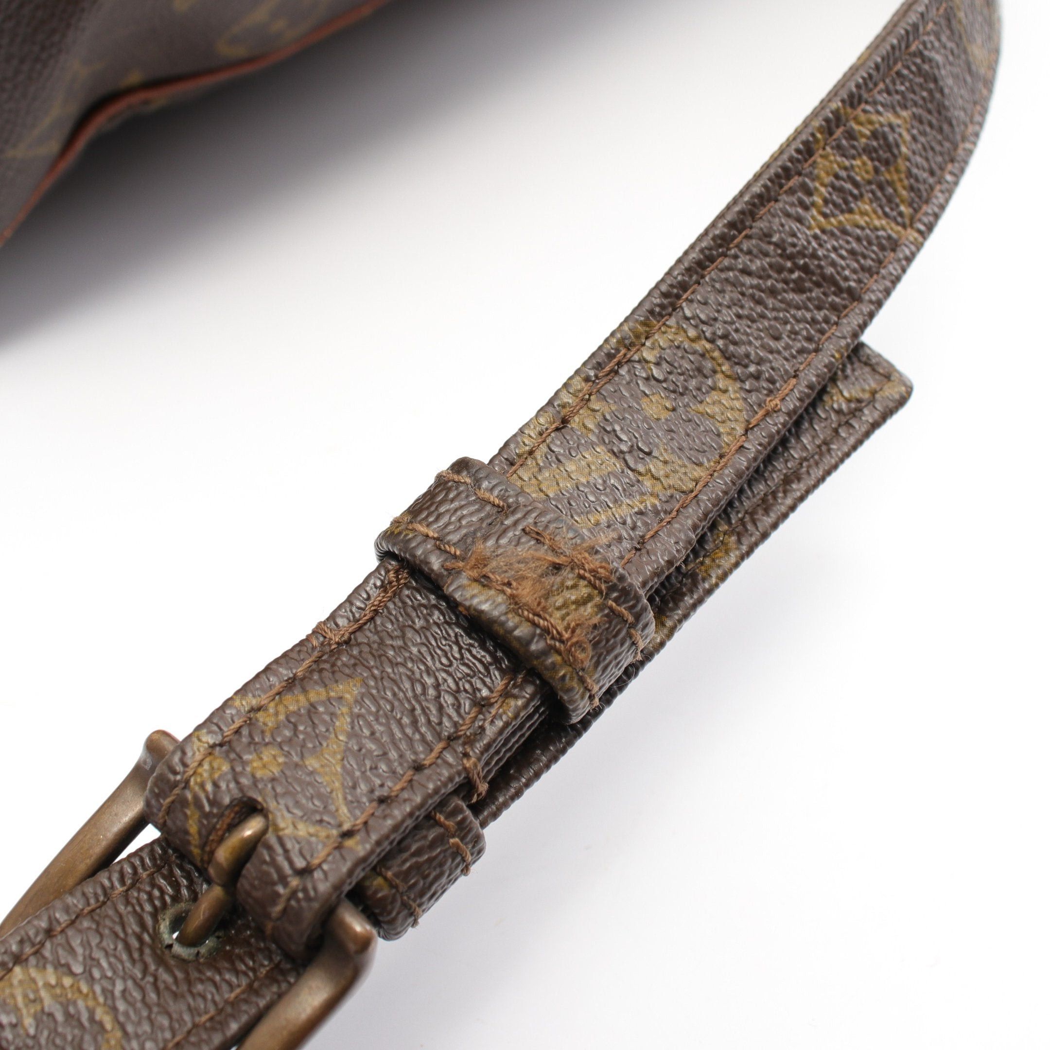 Louis Vuitton Louis Vuitton Marceau Monogram Shoulder Bag Leather Brown Size ONE SIZE - 7 Thumbnail