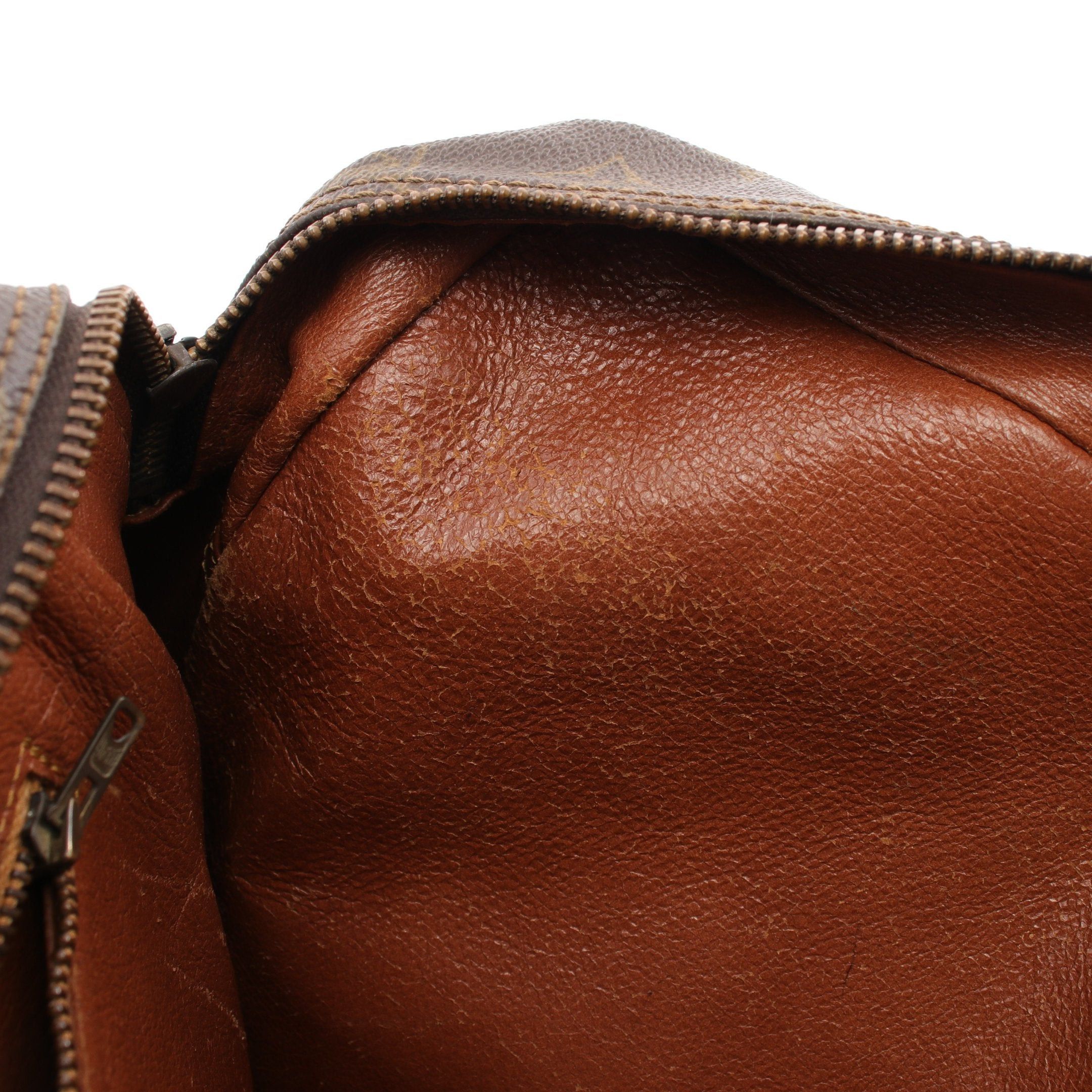 Louis Vuitton Louis Vuitton Marceau Monogram Shoulder Bag Leather Brown Size ONE SIZE - 9 Thumbnail