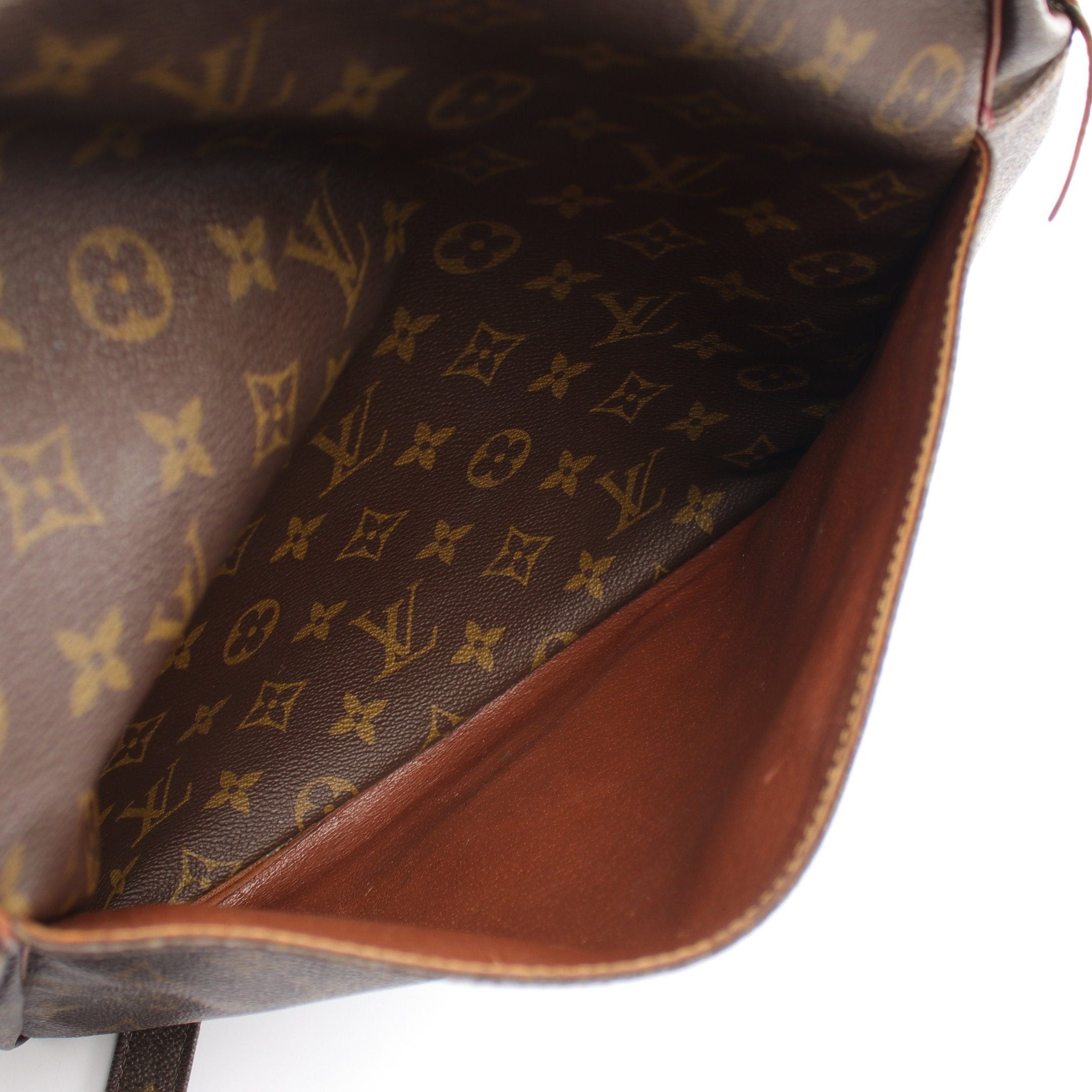 Louis Vuitton Louis Vuitton Marceau Monogram Shoulder Bag Leather Brown Size ONE SIZE - 11 Thumbnail