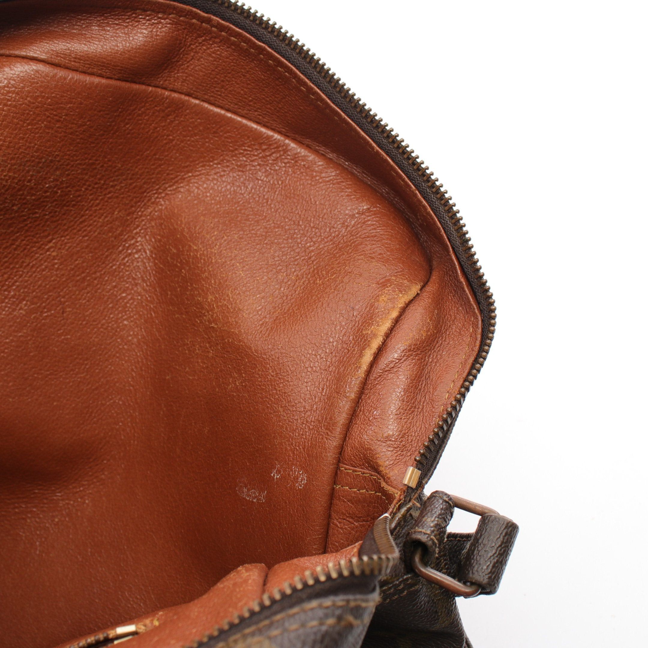 Louis Vuitton Louis Vuitton Marceau Monogram Shoulder Bag Leather Brown Size ONE SIZE - 8 Thumbnail