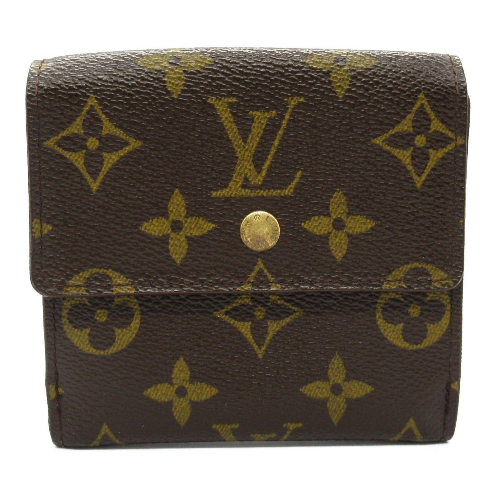 Louis Vuitton Louis Vuitton Porto Monnaie Vie Carte Credit Trifold Wallet Coated Canvas Monogram Brown Size ONE SIZE - 2 Thumbnail