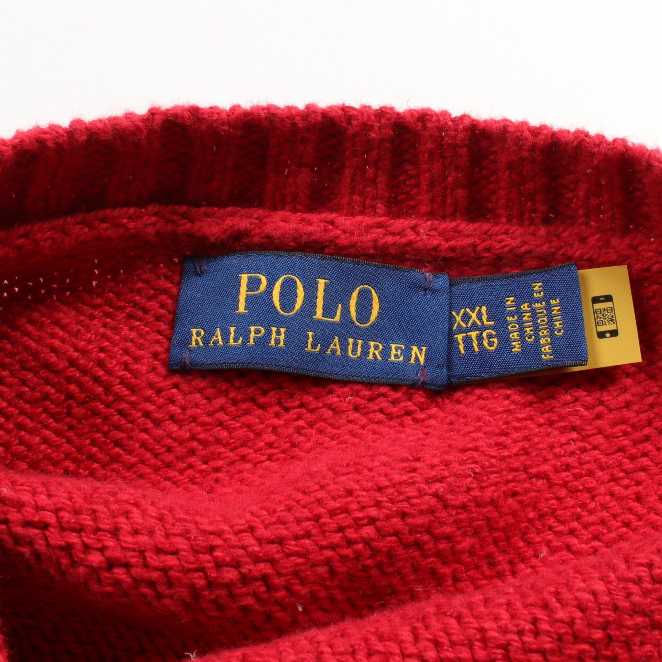 Ralph Lauren Ralph Lauren Polo Bear Ralph'S Coffee Knit Cotton Red Size ONE SIZE - 3 Thumbnail