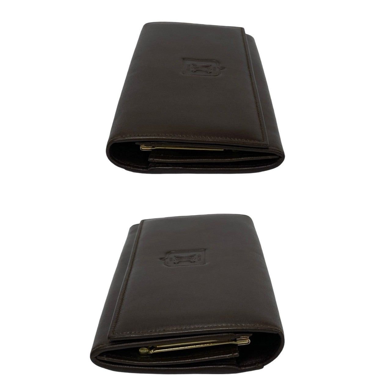 Celine Celine Wallets & Case Brown Leather Size ONE SIZE - 4 Thumbnail