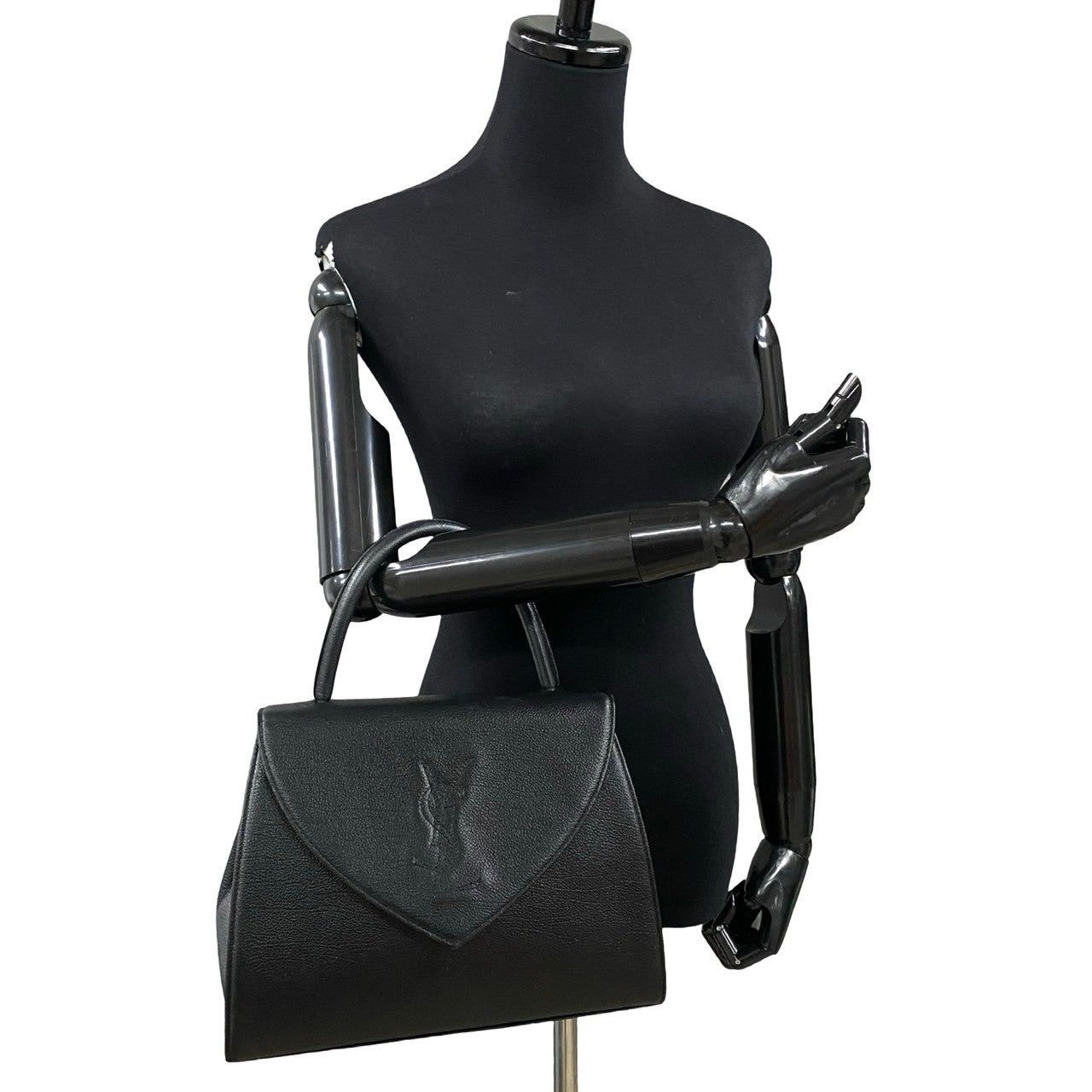 Yves Saint Laurent Handbag Black Leather