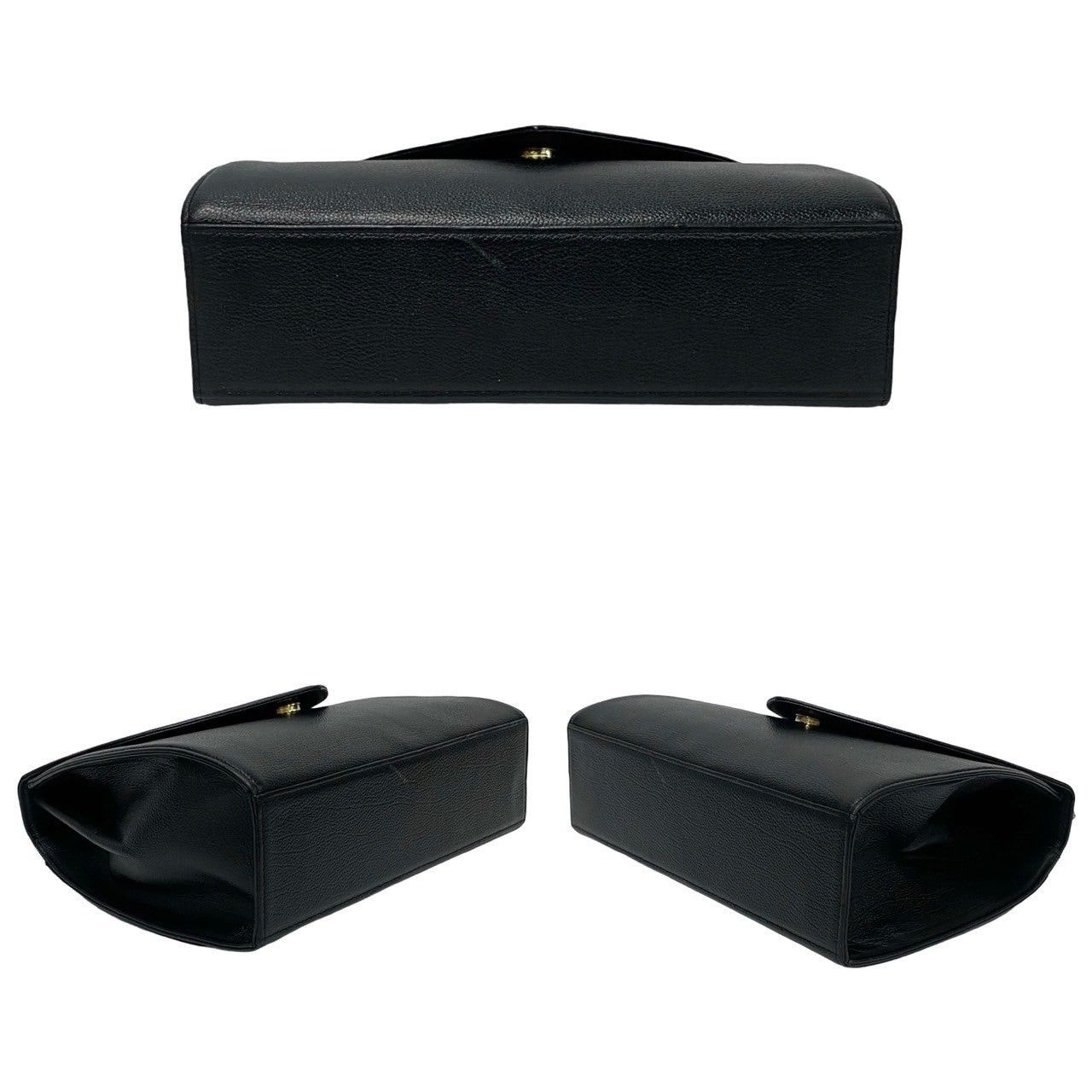 Yves Saint Laurent Handbag Black Leather