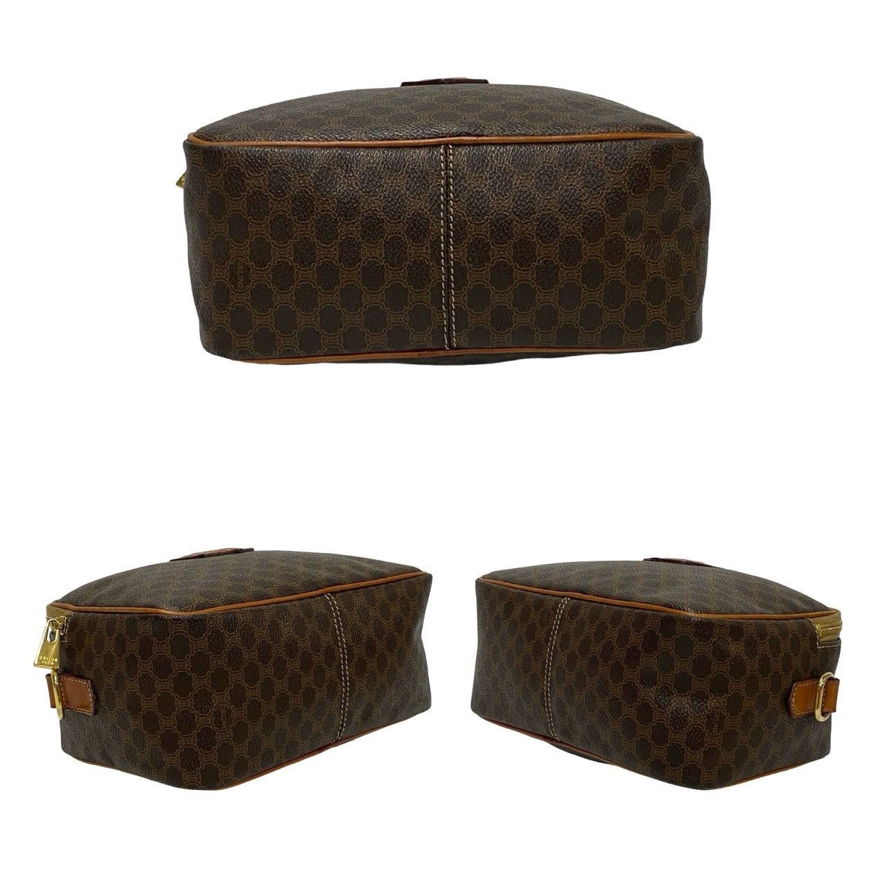 Celine Celine Shoulder Bag Brown Leather Size ONE SIZE - 6 Thumbnail