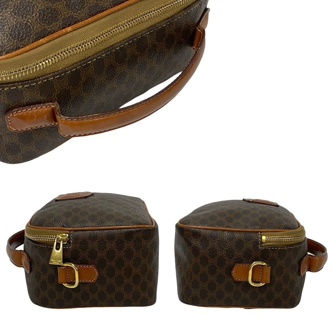Celine Celine Shoulder Bag Brown Leather Size ONE SIZE - 5 Thumbnail