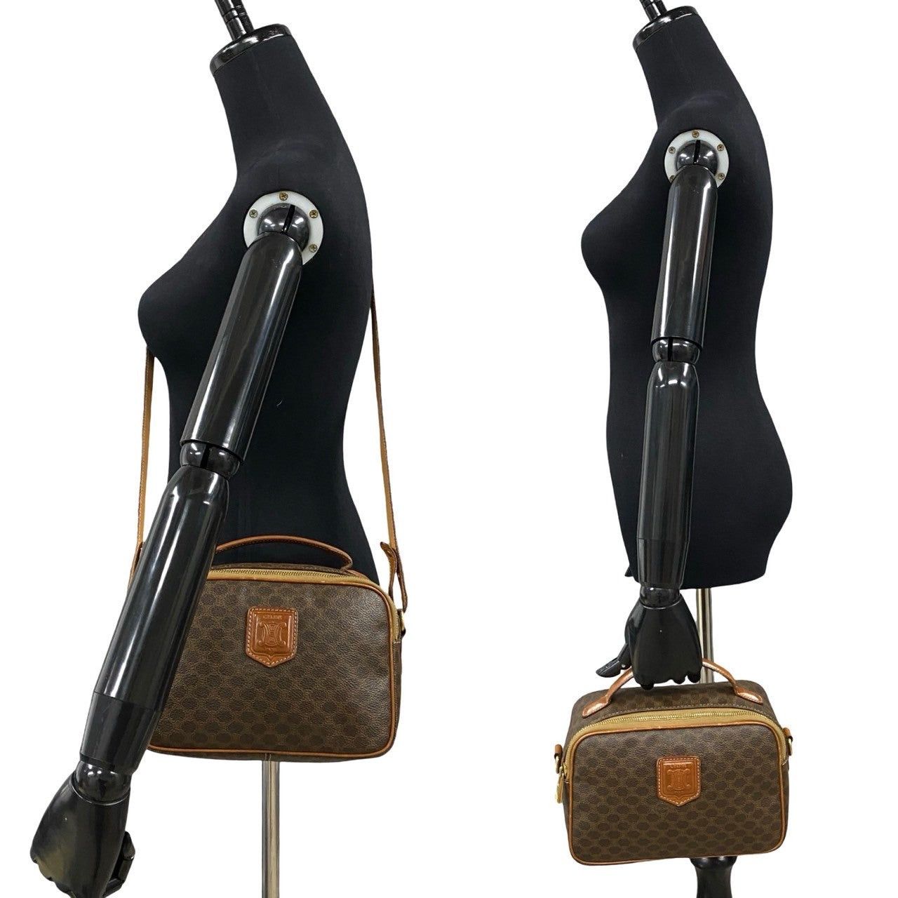 Celine Celine Shoulder Bag Brown Leather Size ONE SIZE - 2 Thumbnail