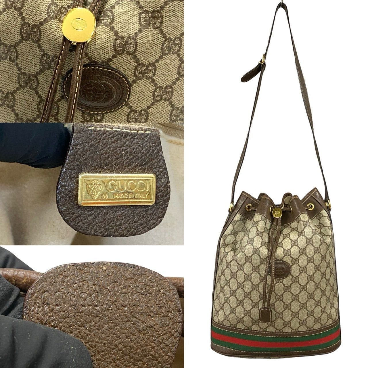 Gucci Gucci Shoulder Bag Brown Leather Size ONE SIZE - 3 Thumbnail