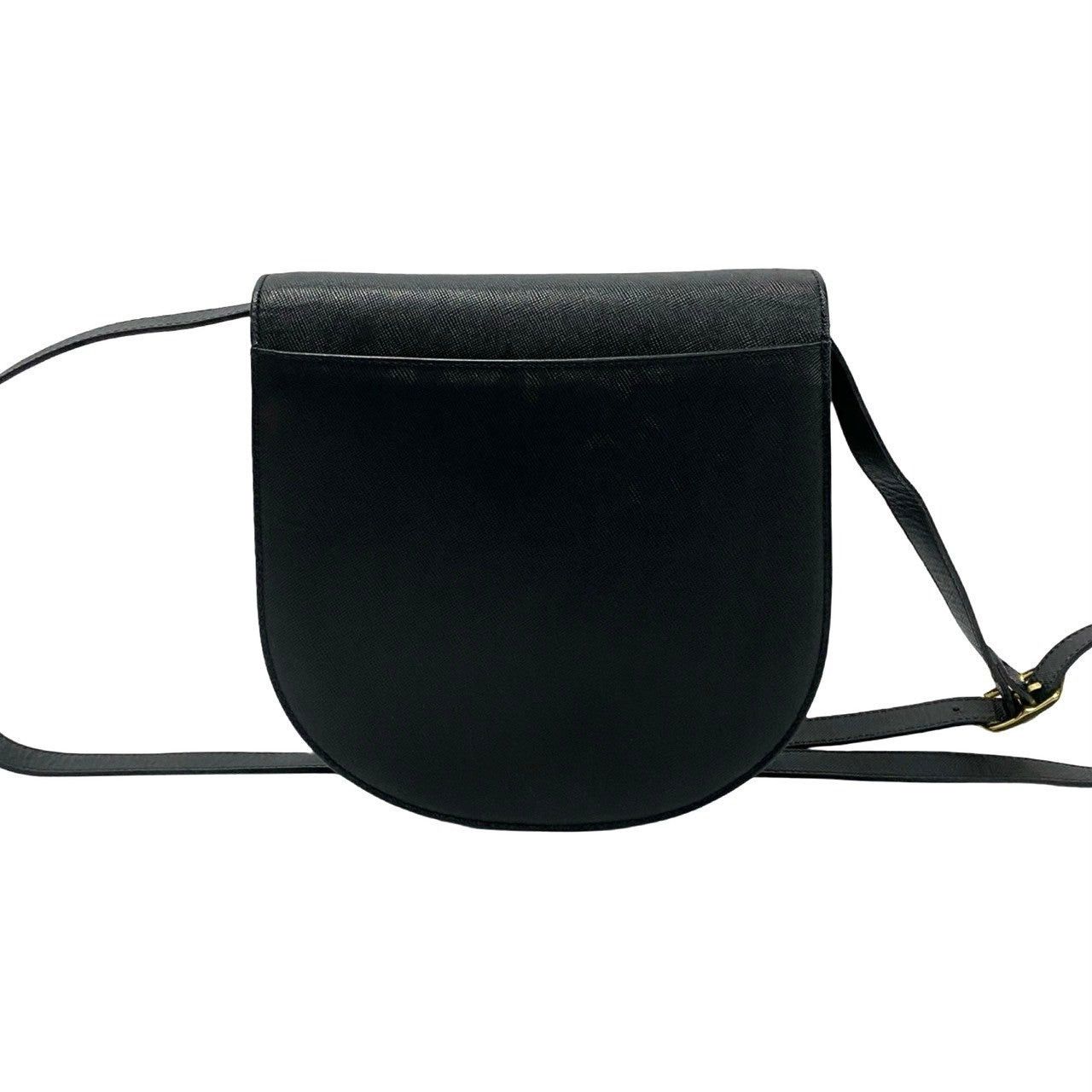 Yves Saint Laurent Yves Saint Laurent Shoulder Bag Black Leather Size ONE SIZE - 4 Thumbnail