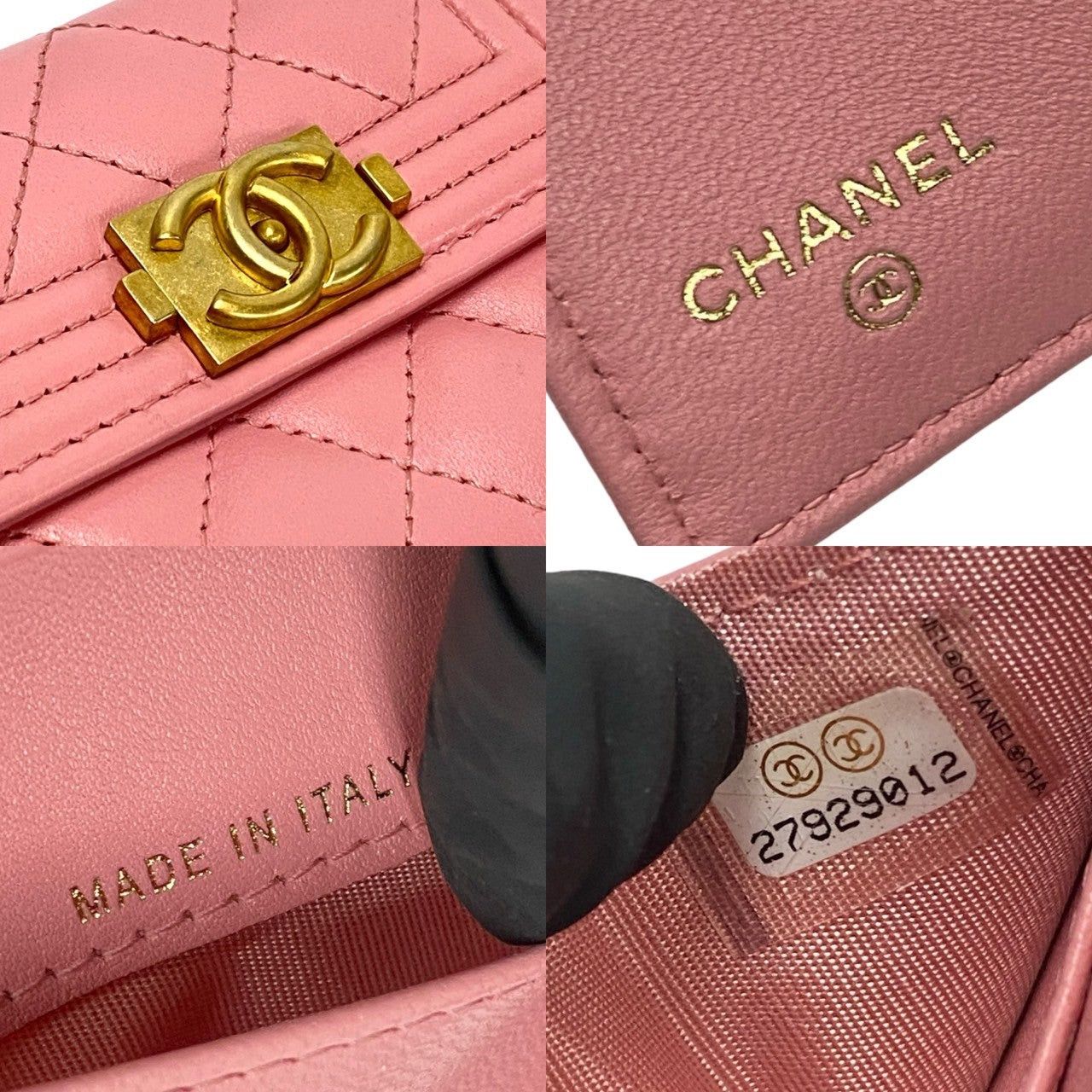 Chanel Chanel Pink Leather Size ONE SIZE - 2 Thumbnail