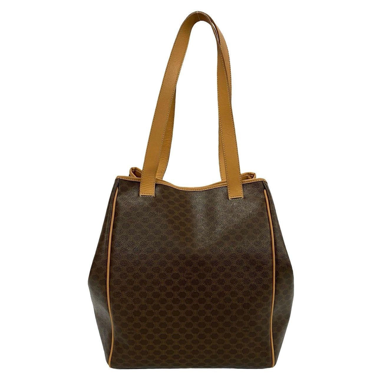 Celine Celine Tote Bag Brown Leather Size ONE SIZE - 4 Thumbnail