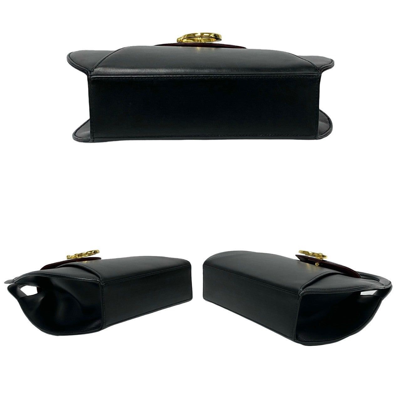 Cartier Cartier Handbag Black Leather Size ONE SIZE - 6 Thumbnail