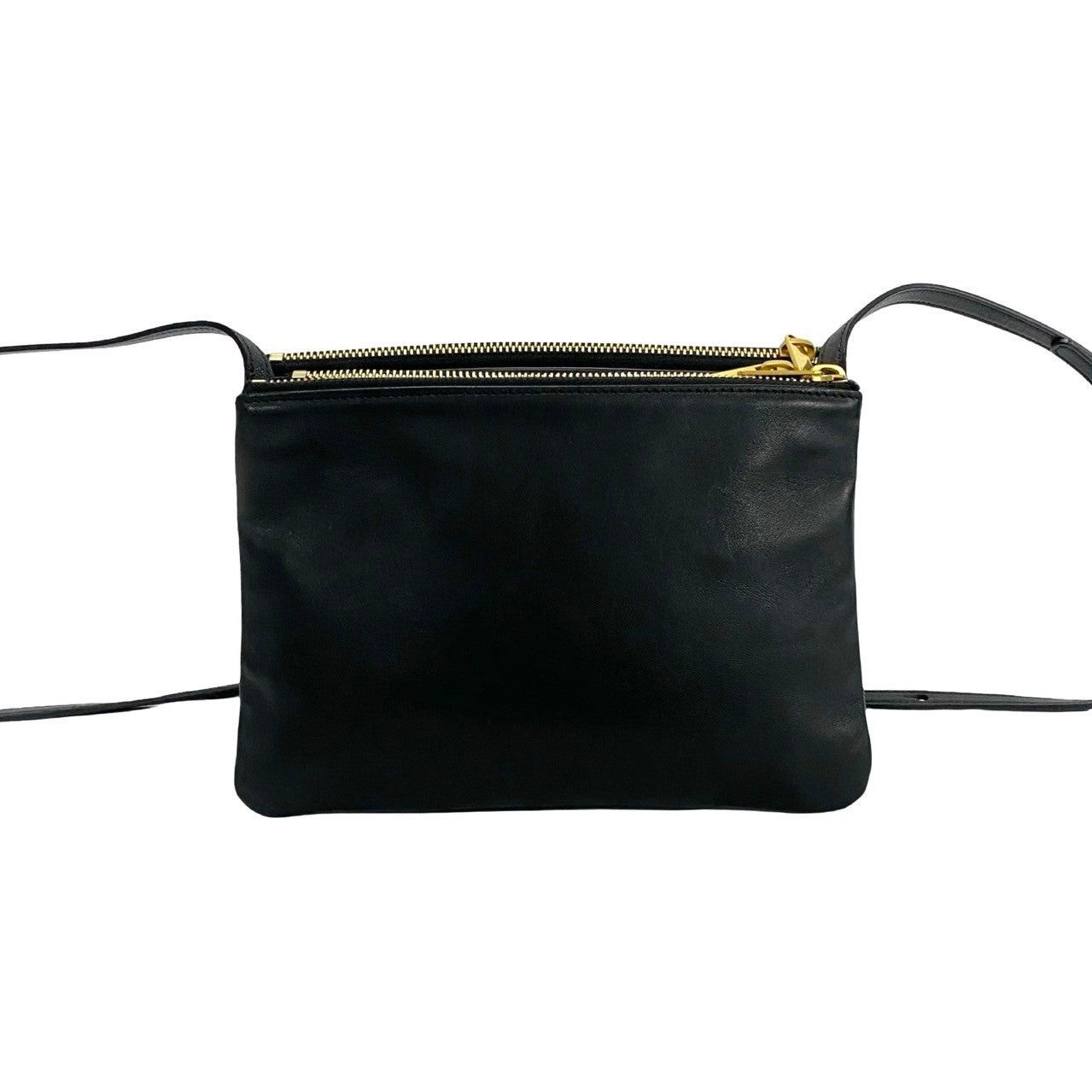 Celine Celine Shoulder Bag Black Leather Size ONE SIZE - 4 Thumbnail