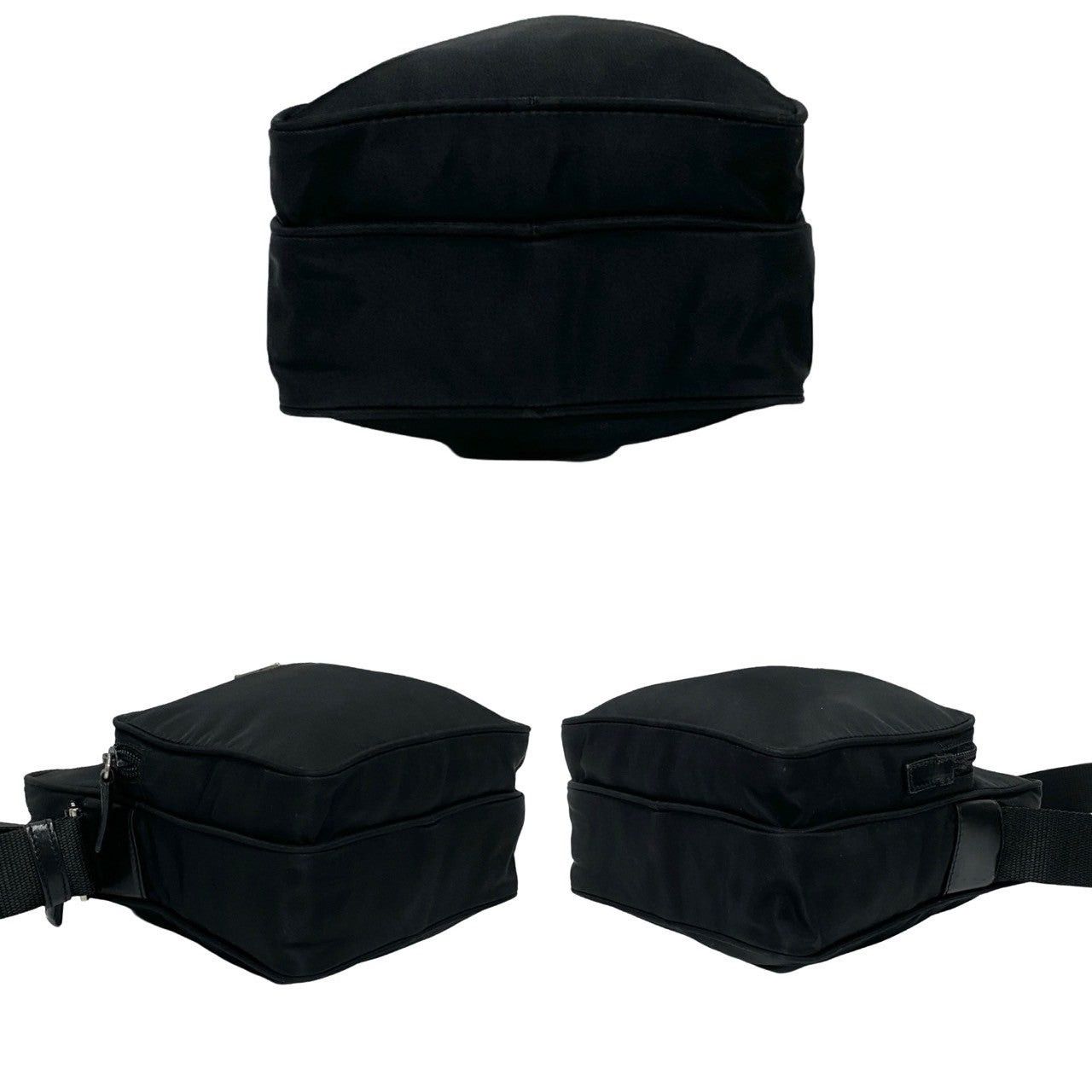 Prada Prada Shoulder Bag Black Leather Size ONE SIZE - 6 Thumbnail