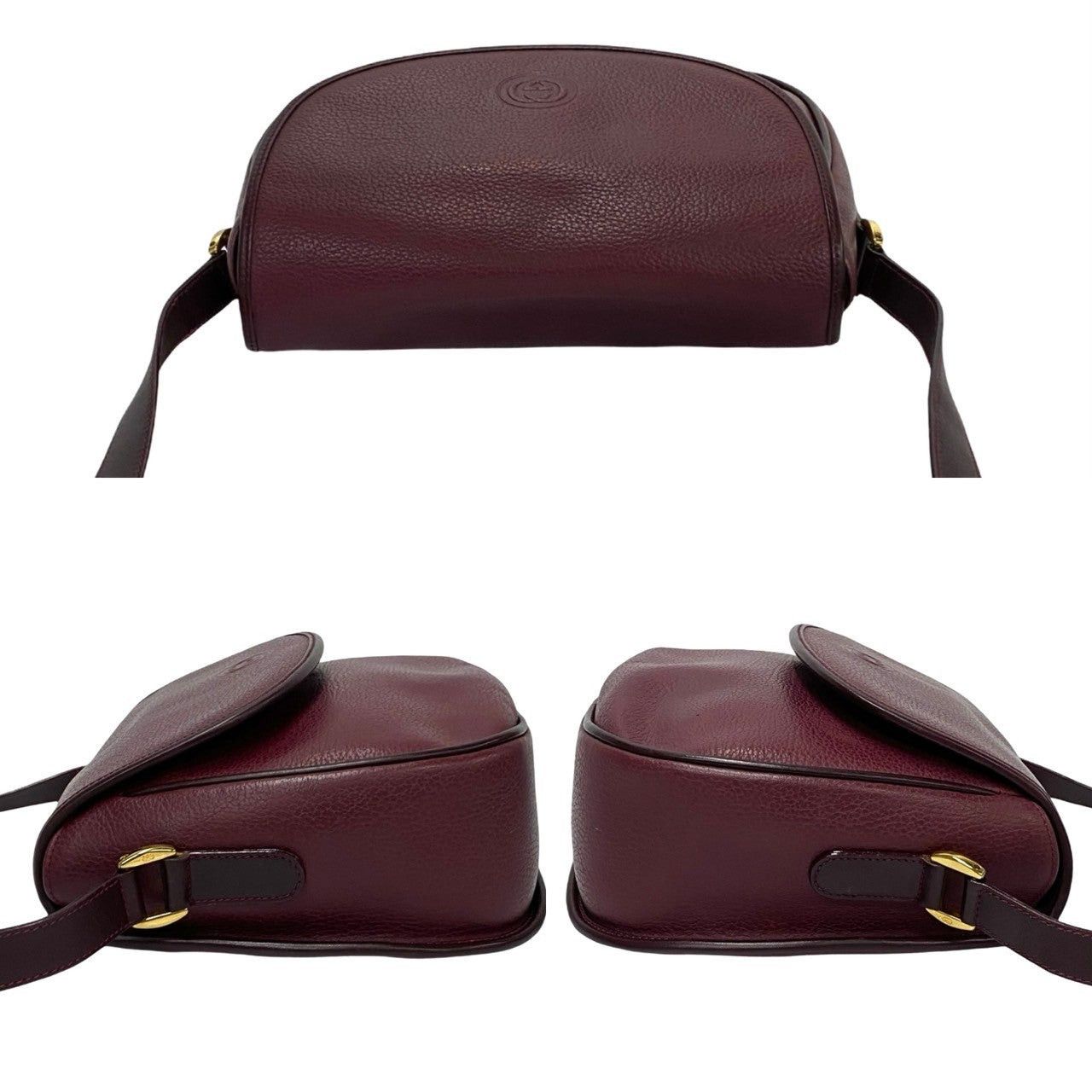 Gucci Gucci Shoulder Bag Purple Leather Size ONE SIZE - 5 Thumbnail