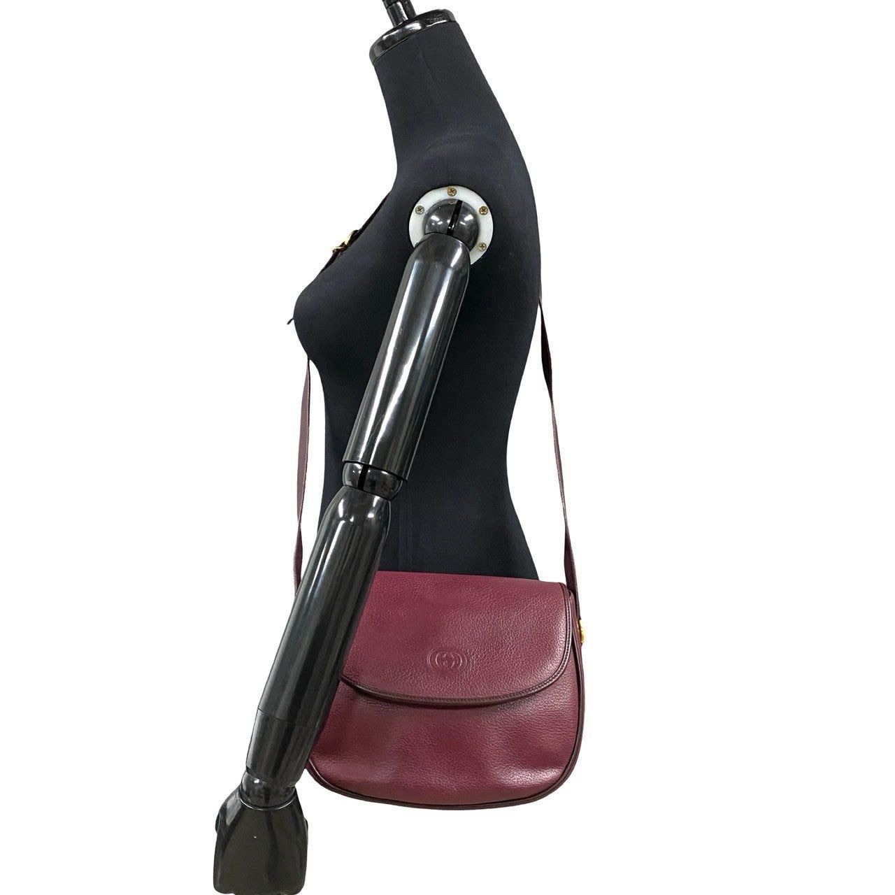 Gucci Gucci Shoulder Bag Purple Leather Size ONE SIZE - 2 Thumbnail