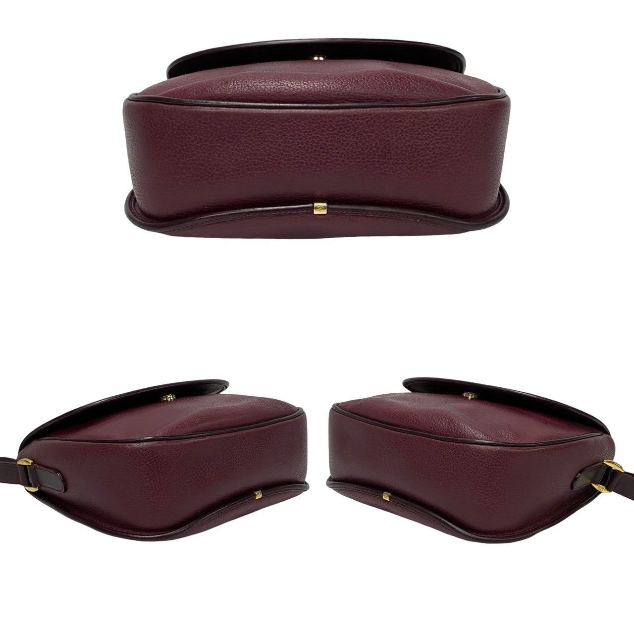 Gucci Gucci Shoulder Bag Purple Leather Size ONE SIZE - 6 Thumbnail