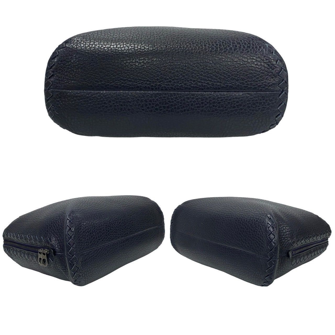 Bottega Veneta Bottega Veneta Handbag Blue Leather Size ONE SIZE - 6 Thumbnail