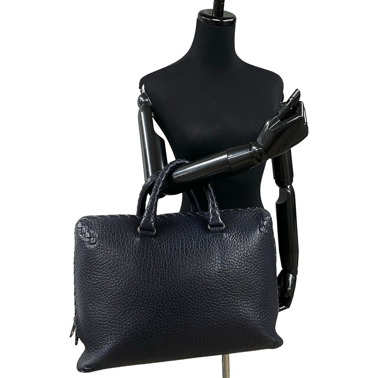 Bottega Veneta Bottega Veneta Handbag Blue Leather Size ONE SIZE - 2 Thumbnail