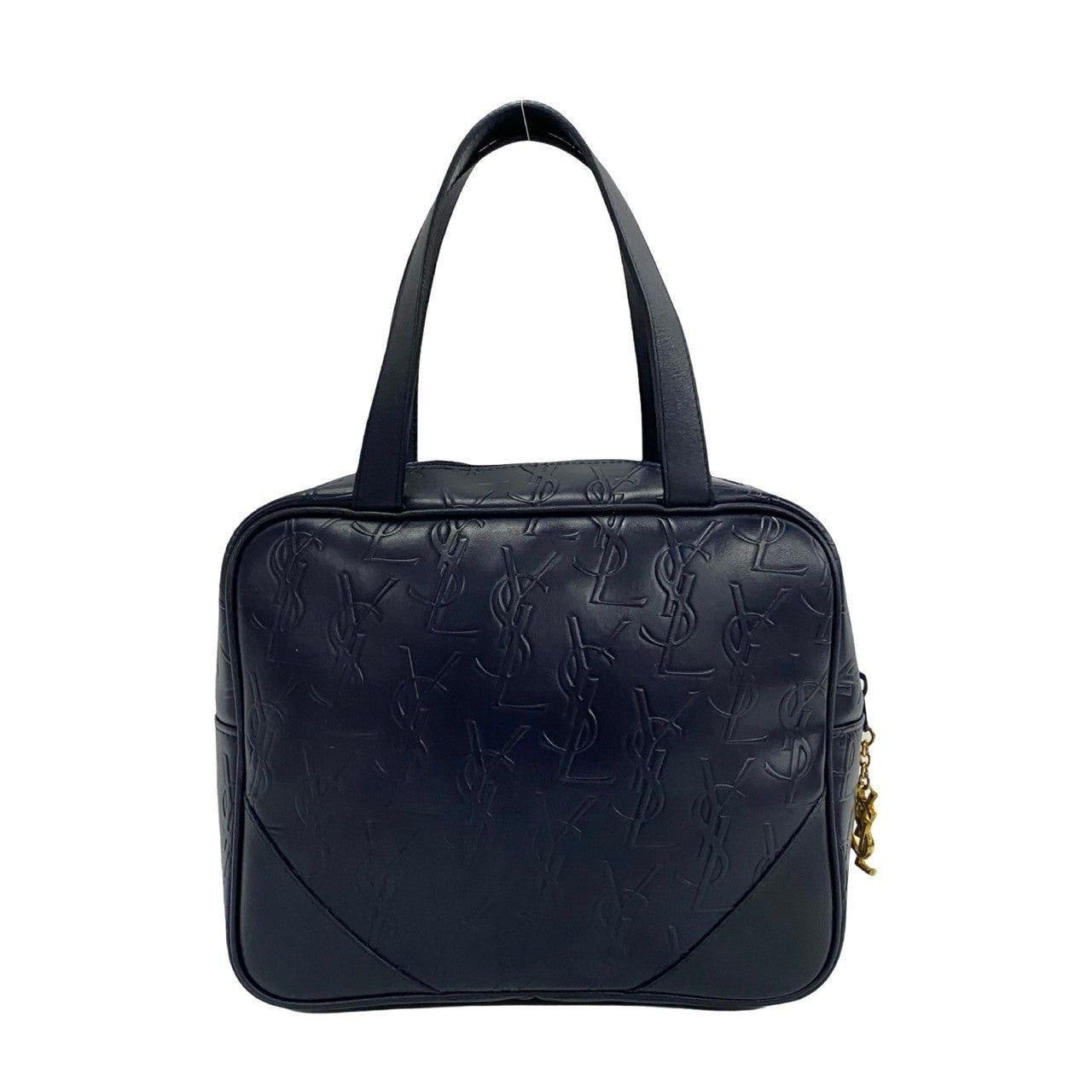 Yves Saint Laurent Yves Saint Laurent Handbag Blue Leather Size ONE SIZE - 4 Thumbnail